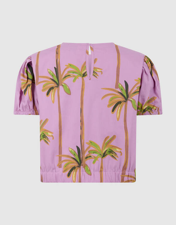 Palm Pailletten Top Helllila SHOEBY GIRLS