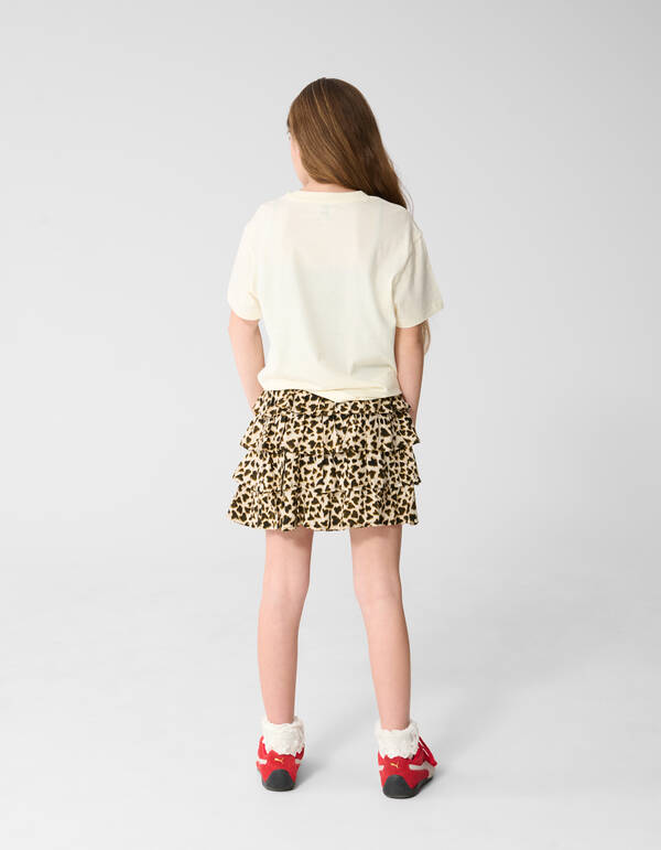 Radiate Artwork T-Shirt Wei&szlig; SHOEBY GIRLS