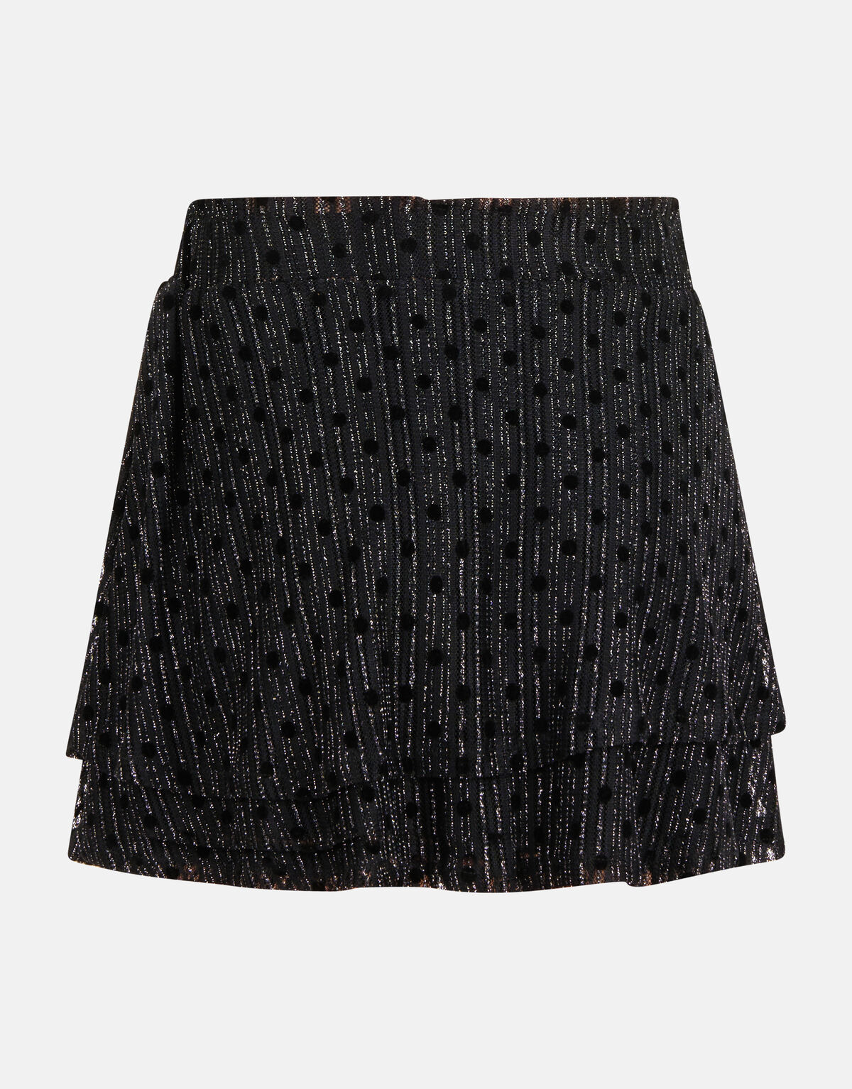 Glitter Mesh Rock Schwarz SHOEBY GIRLS