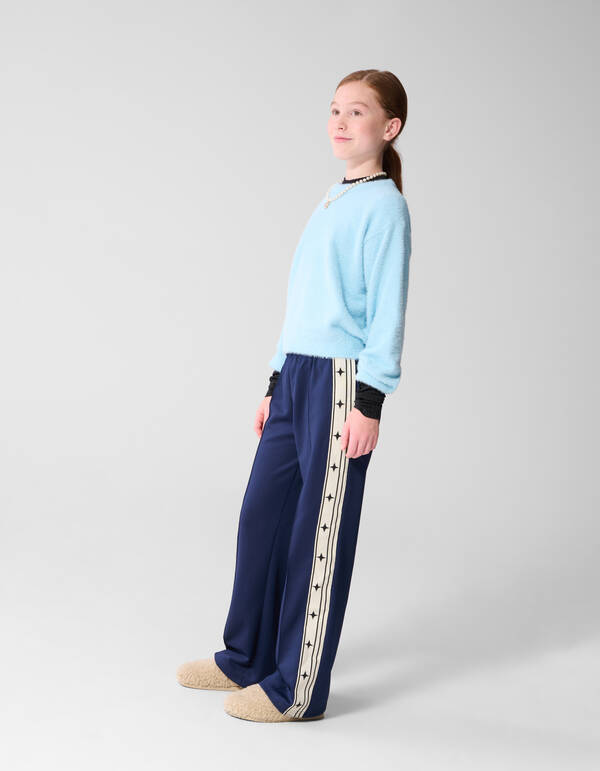 Fluffy Pullover Hellblau SHOEBY GIRLS