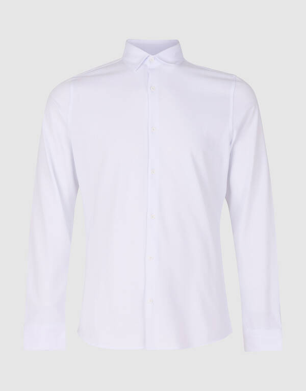 Weißes Hemd aus Baumwolle SHOEBY MEN