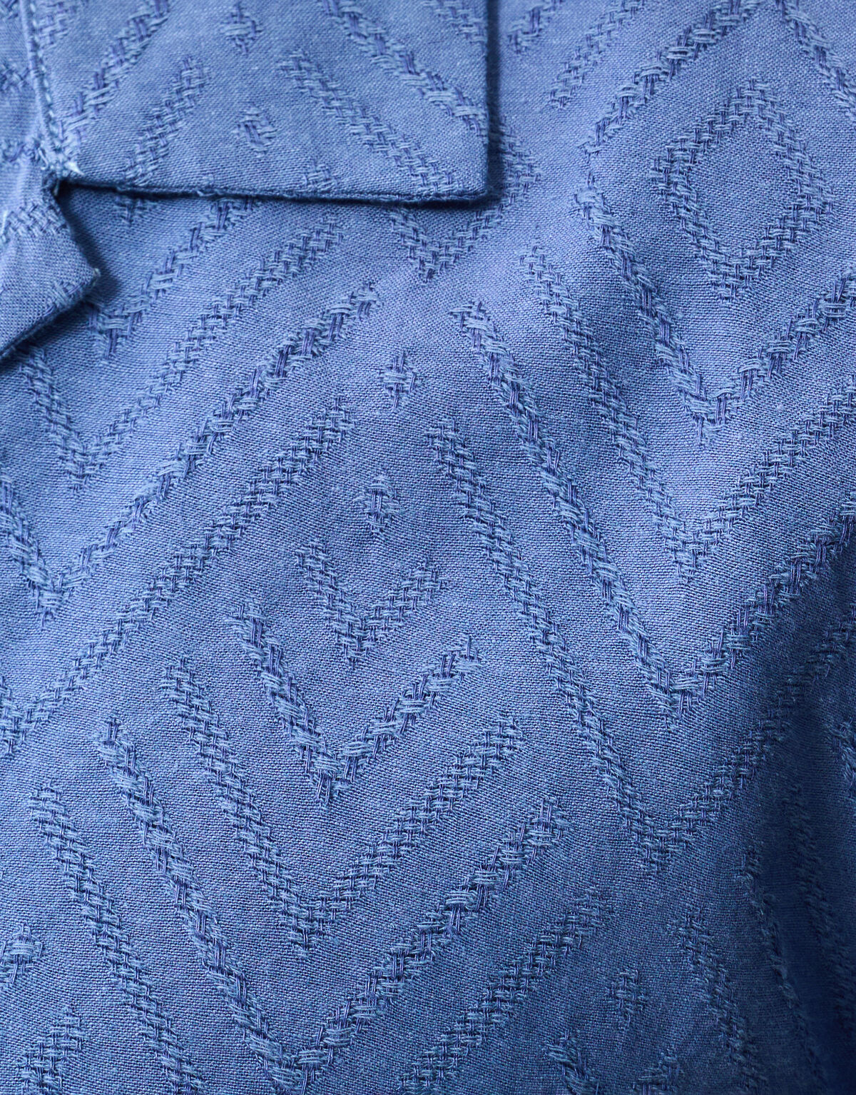 Jacquard-Hemd Hellblau SHOEBY MEN