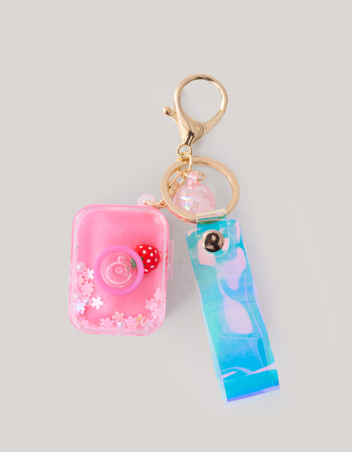 Kamera Schl&uuml;sselanh&auml;nger Rosa SHOEBY ACCESSOIRES