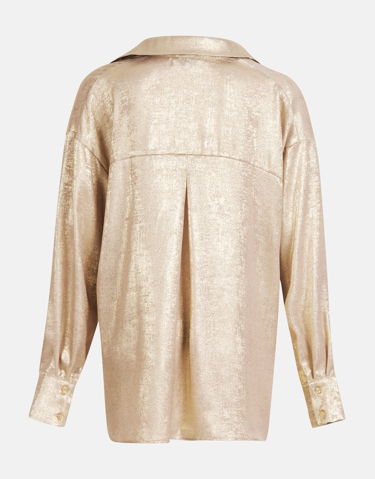 Metallic-Bluse Gold SHOEBY WOMEN