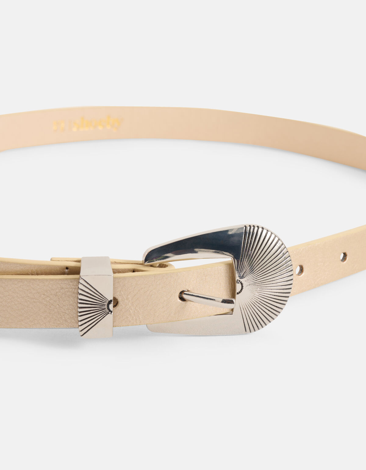 Schnalle Gürtel Gold SHOEBY ACCESSOIRES