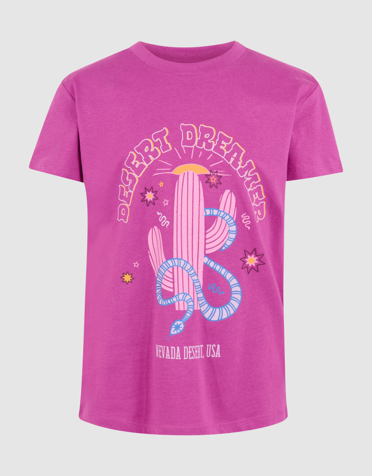 Artwork T-shirt Dunkelrosa SHOEBY GIRLS