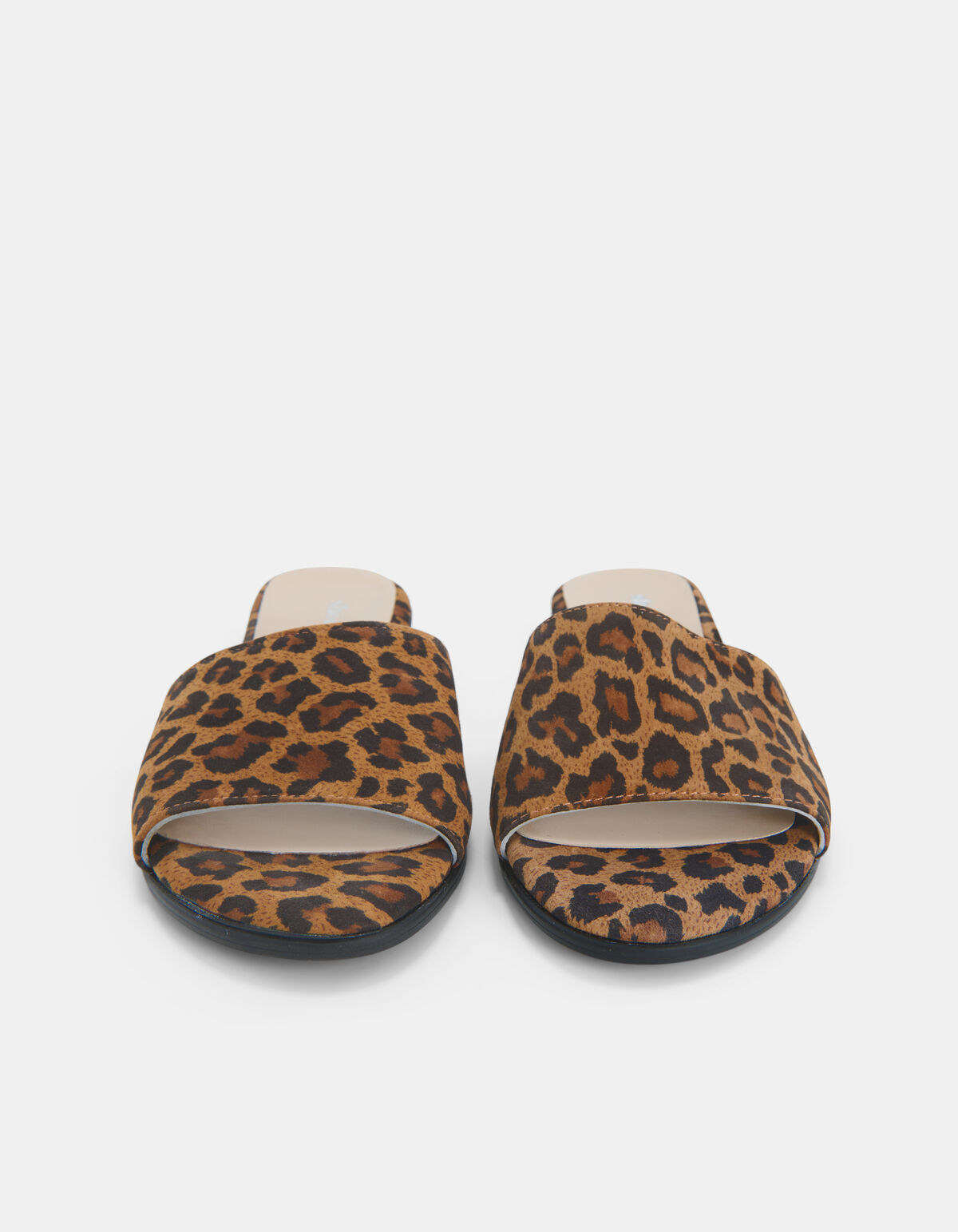 Leopardenslipper aus Leder SCHOENEN SHOEBY