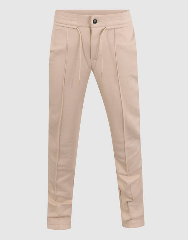 Piqué-Hose Beige SHOEBY MEN