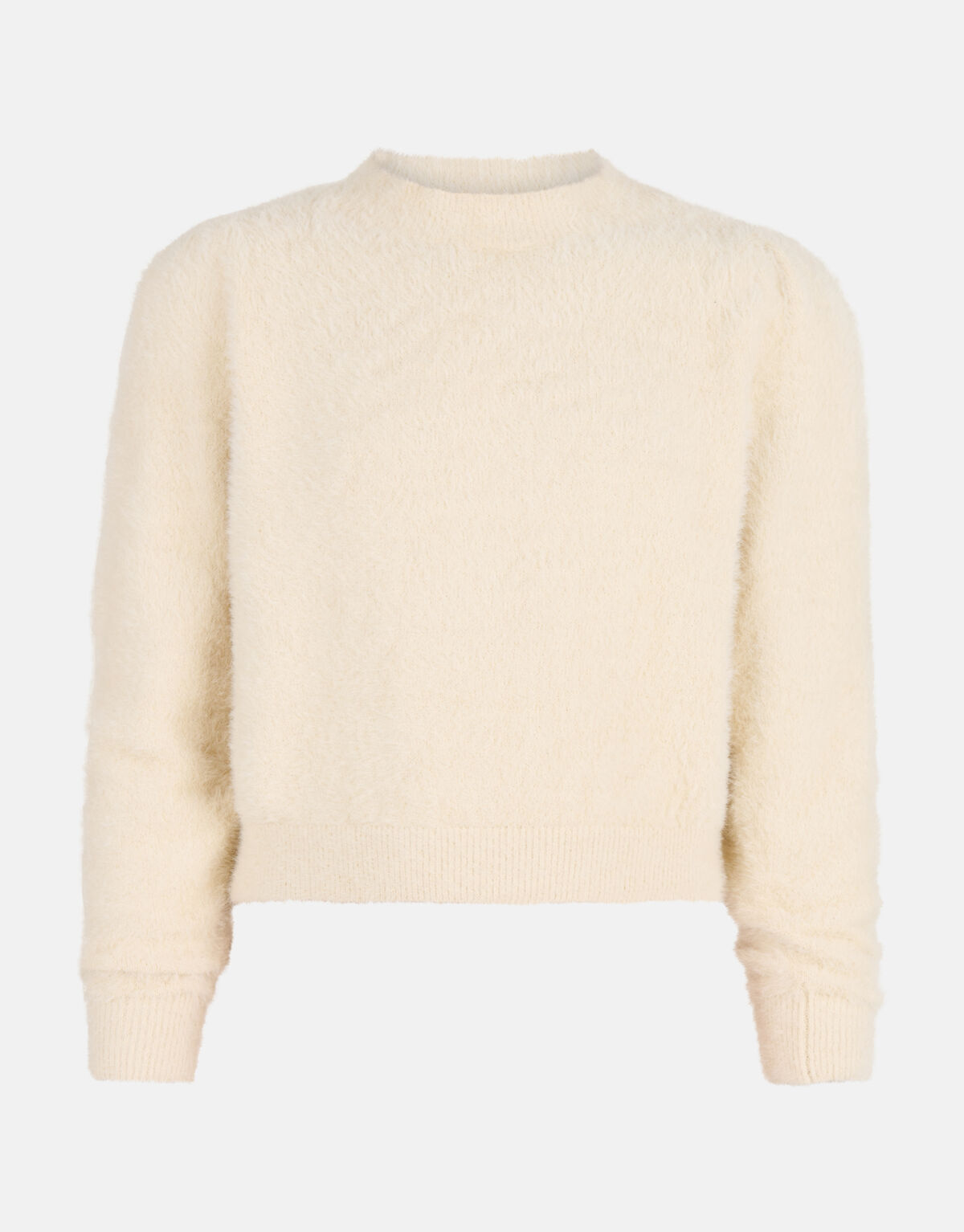Weicher Pullover Off White SHOEBY GIRLS