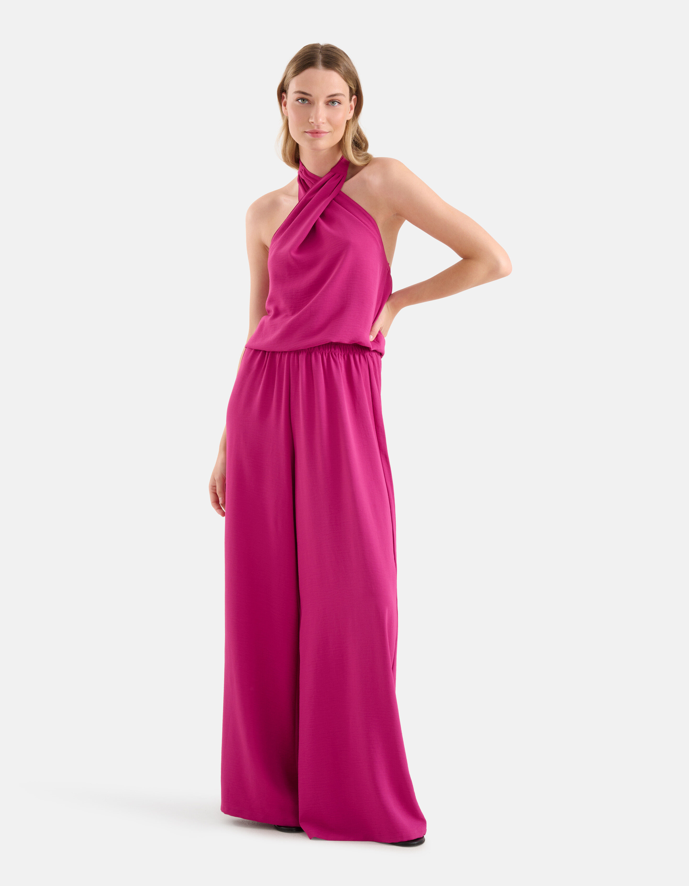 Neckholder-Top Rosa SHOEBY WOMEN