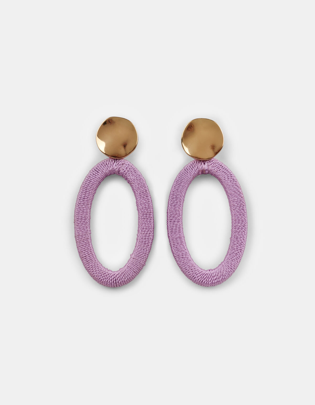 Runde gewebte Ohrringe ACCESSOIRES SHOEBY