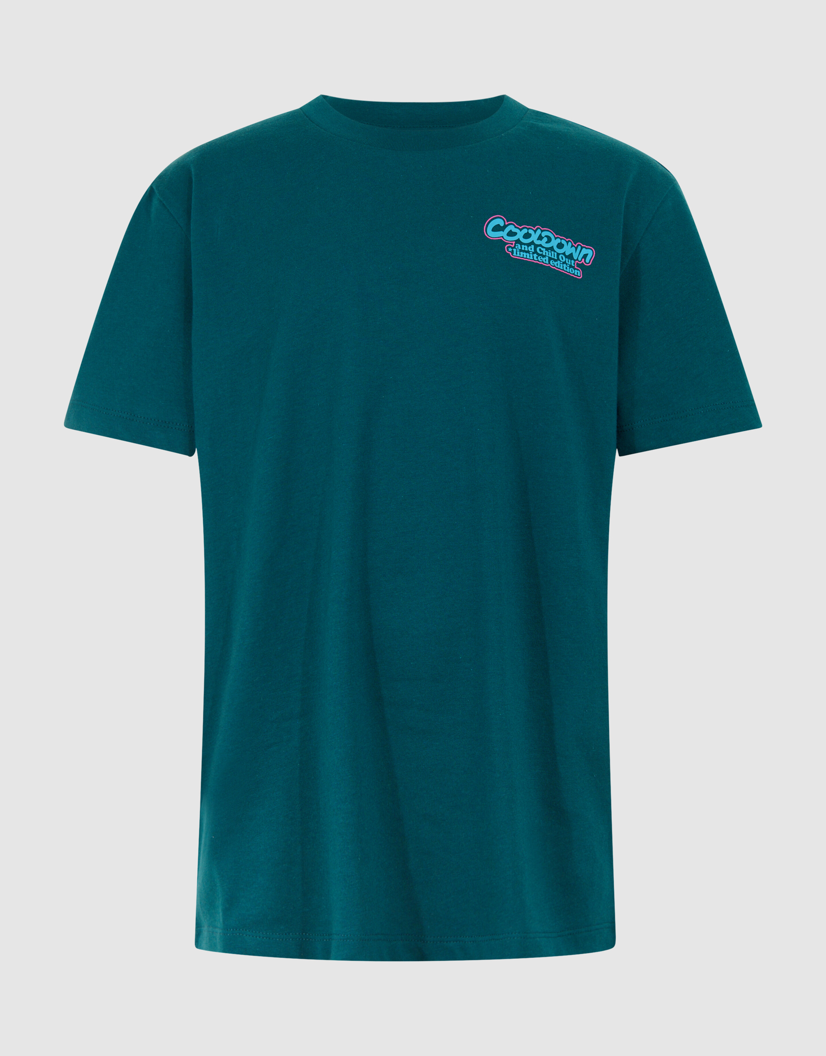 Cooldown Artwork T-shirt Dunkelgrün SHOEBY BOYS