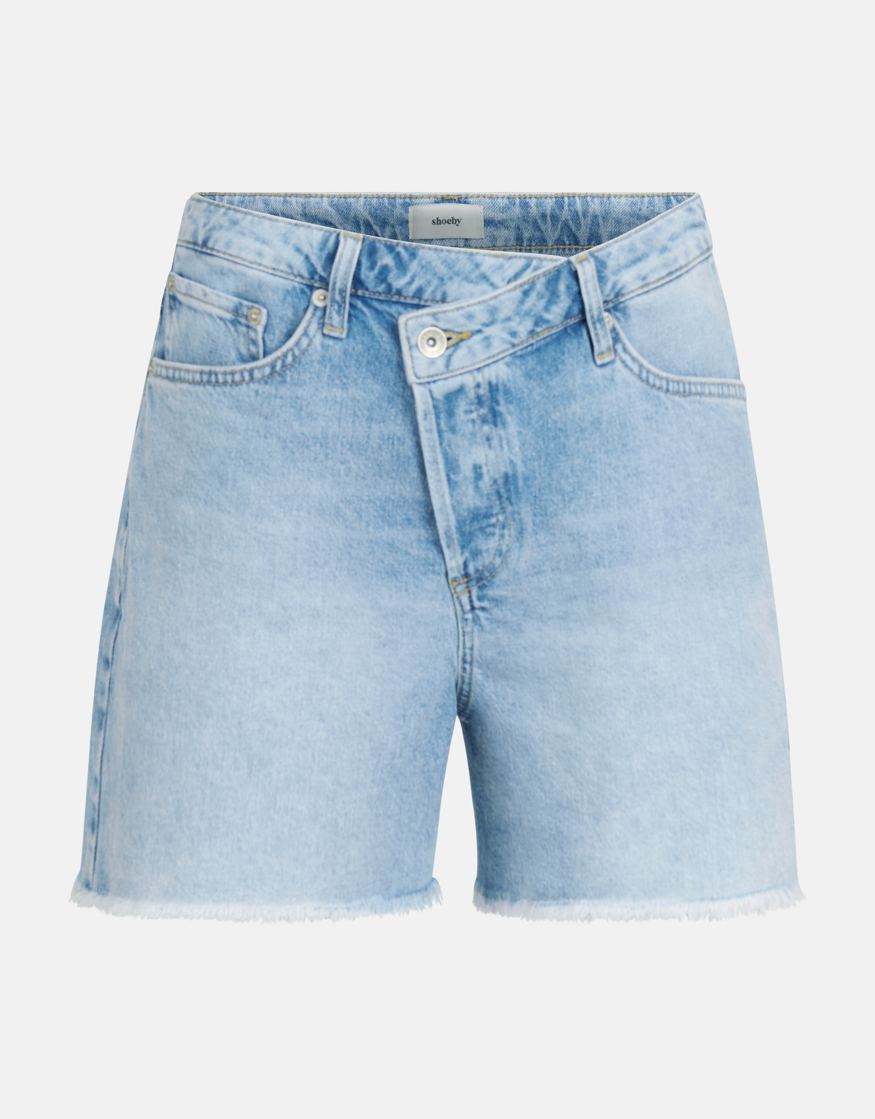 Tapered Fit Denim Short gebleicht SHOEBY WOMEN