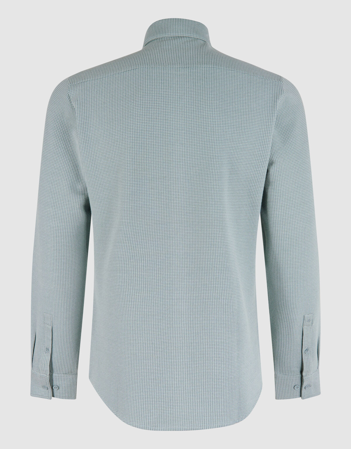 Struktur-Overshirt Hellblau SHOEBY MEN