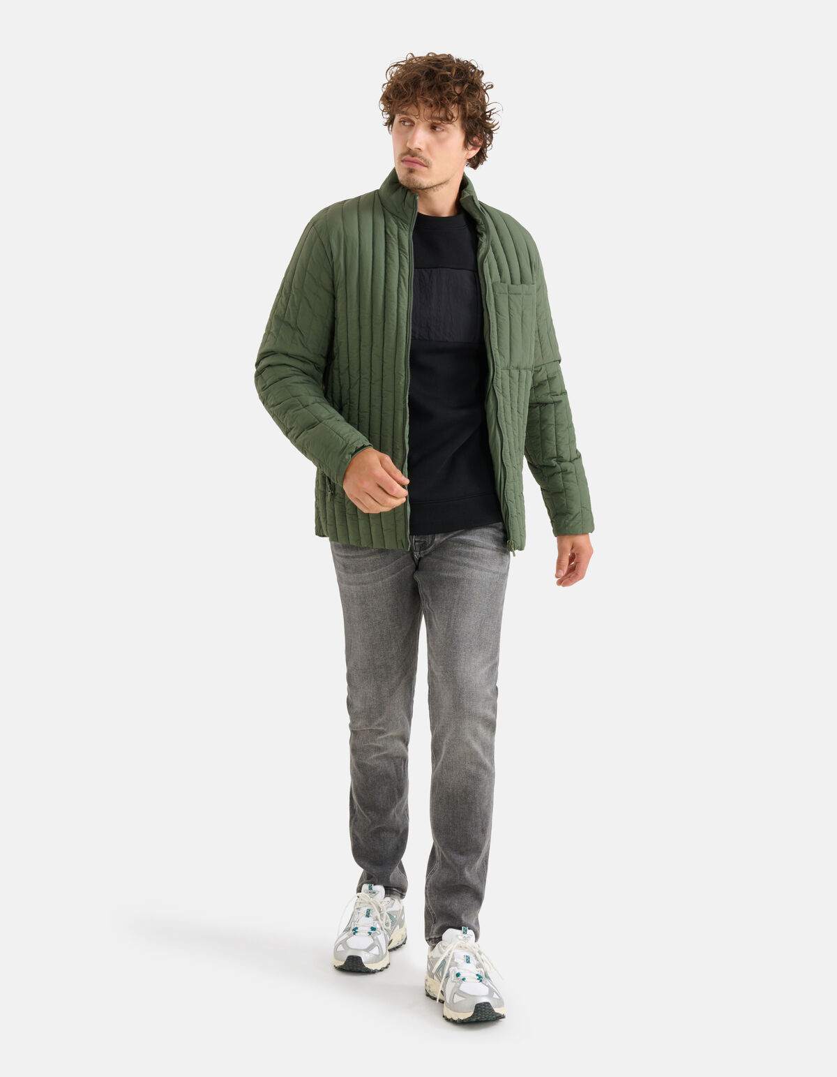 Steppjacke Grün SHOEBY MEN