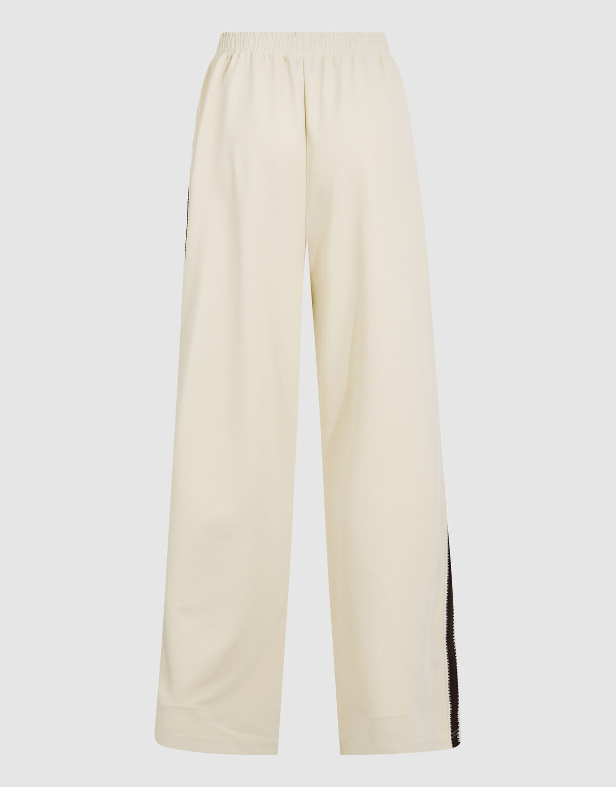 Tape Wide Leg Hose Gebrochenes Weiß SHOEBY WOMEN