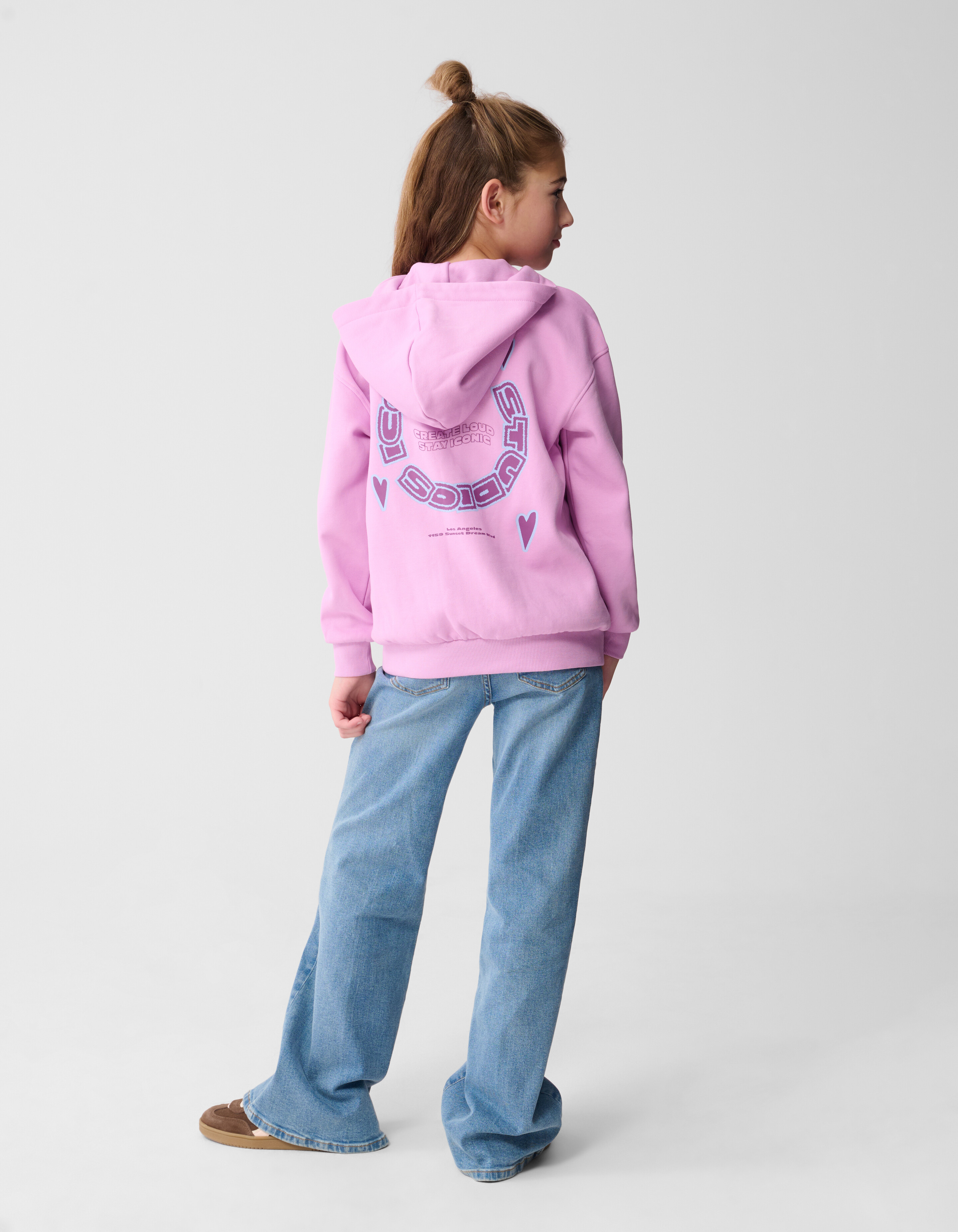 Herz-Kunstwerk-Weste Rosa SHOEBY GIRLS