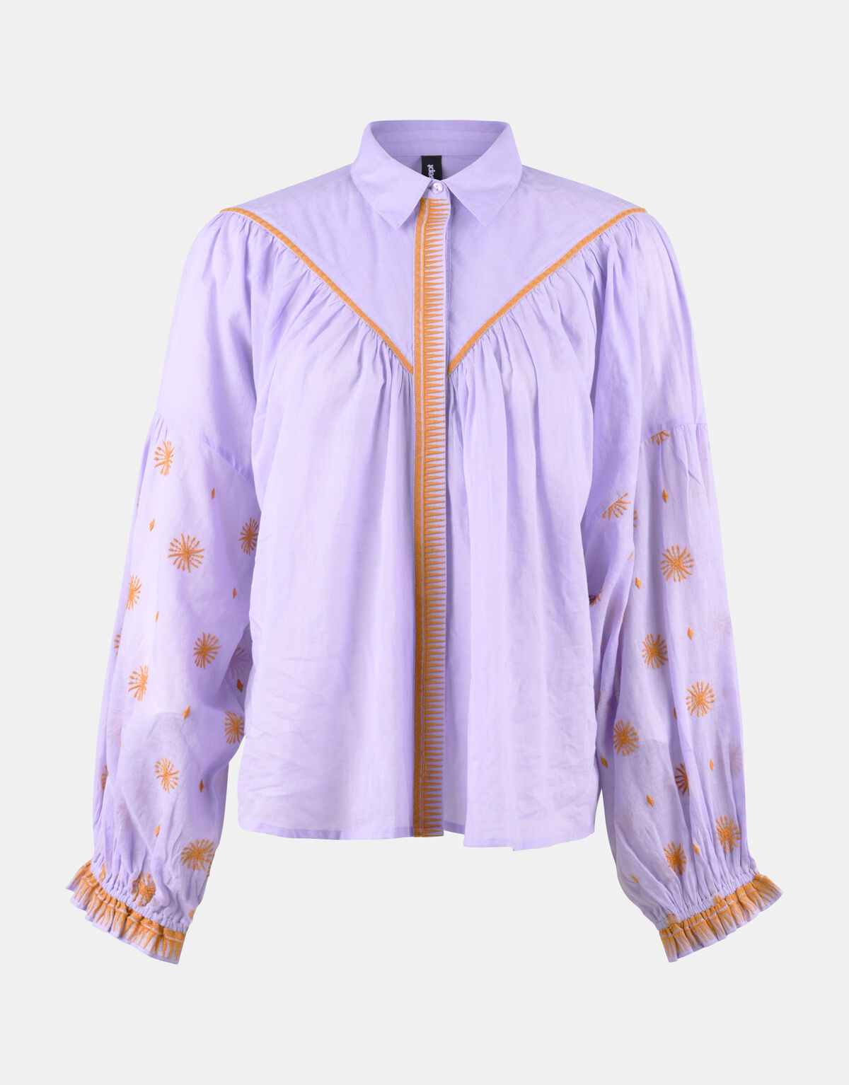 Poppy Embro Bluse EKSEPT