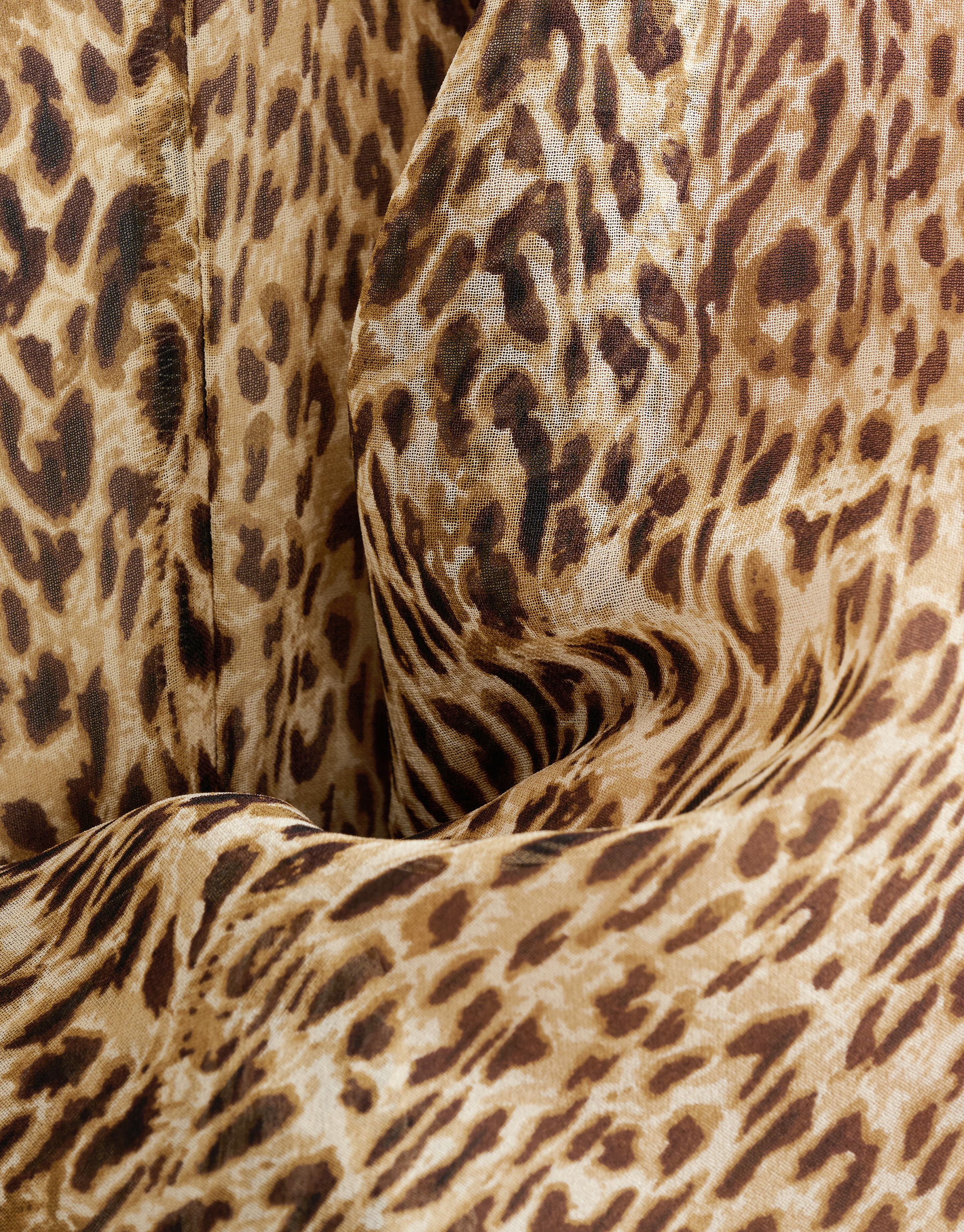 Geparden-Maxikleid Braun SHOEBY WOMEN