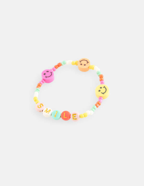 Buntes Smiley-Armband SHOEBY ACCESSOIRES