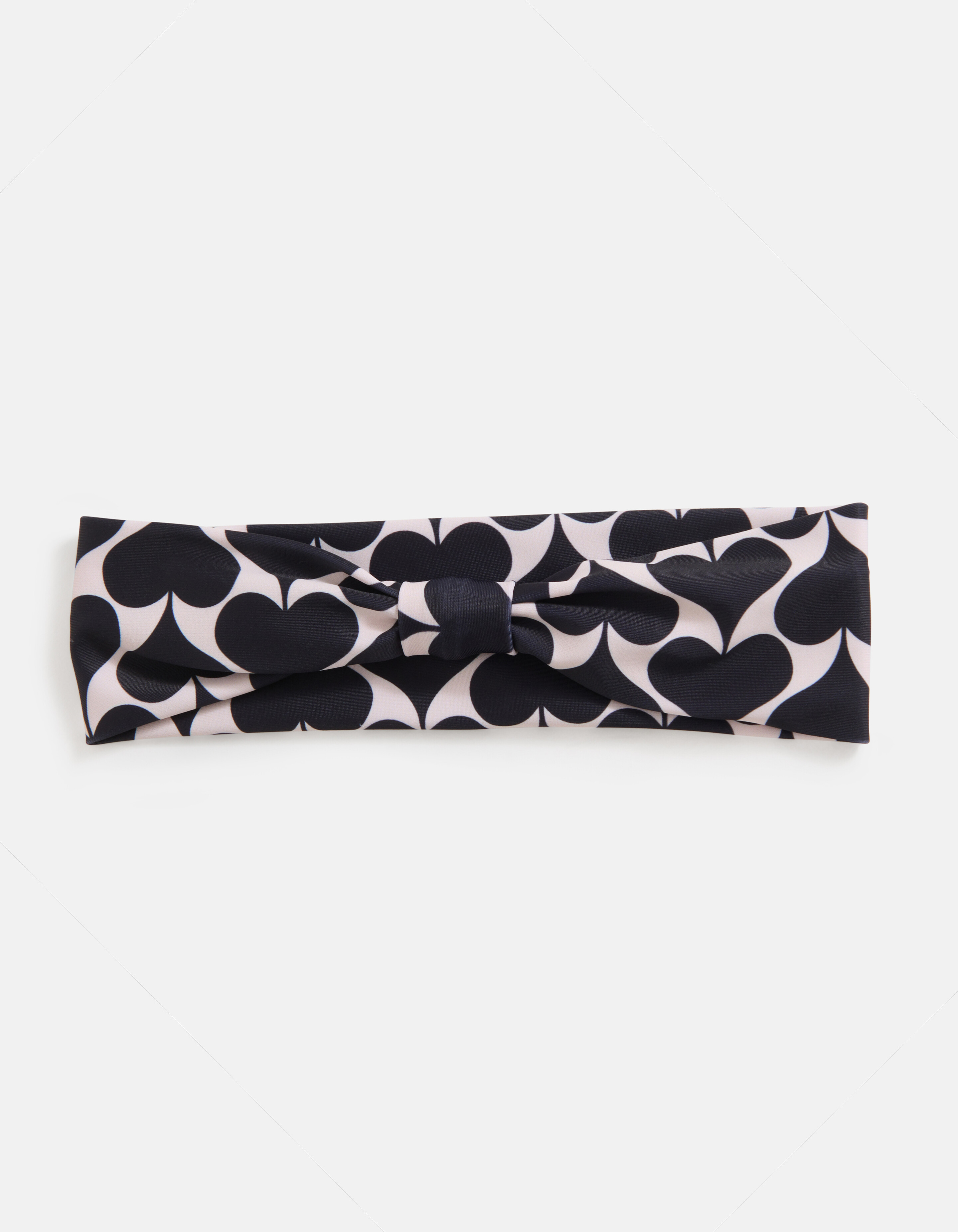 Jersey Heart Haarband Zwart SHOEBY ACCESSOIRES