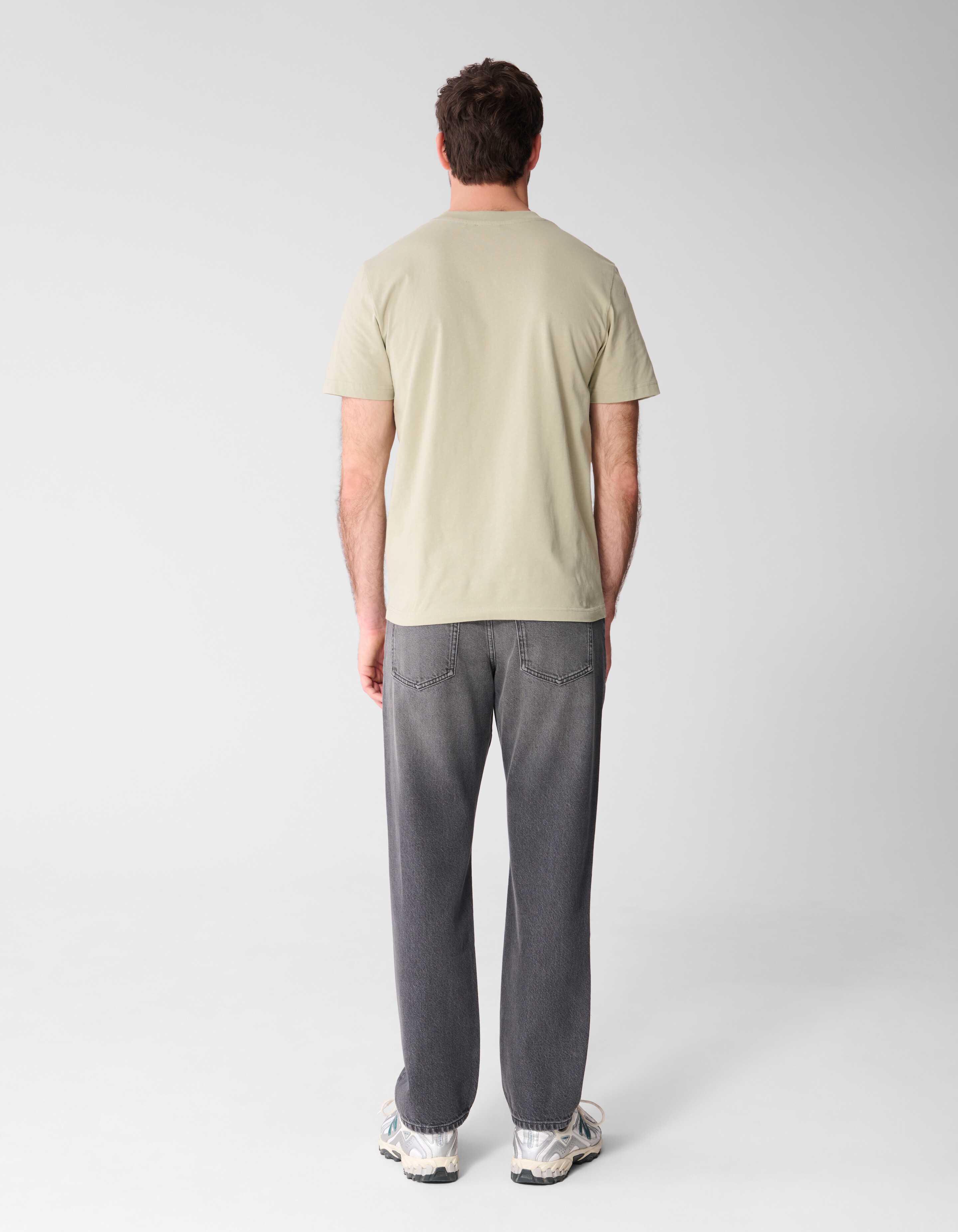 Spread Logo T-Shirt Hellgr&uuml;n SHOEBY MEN