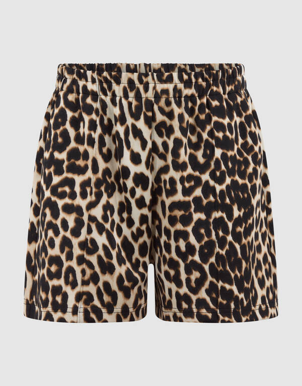 Leopardenshorts Braun SHOEBY GIRLS