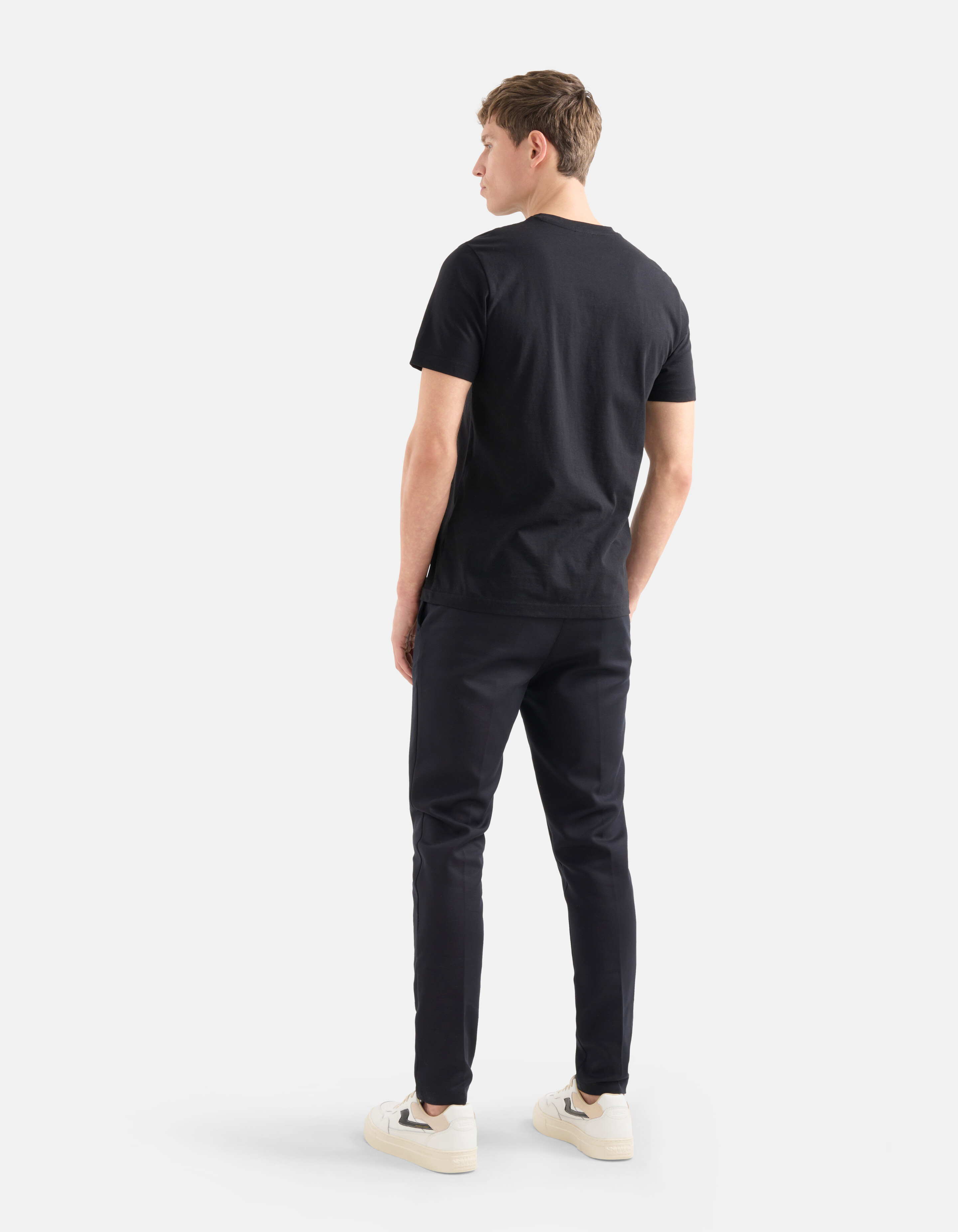 Print-T-Shirt Schwarz SHOEBY MEN