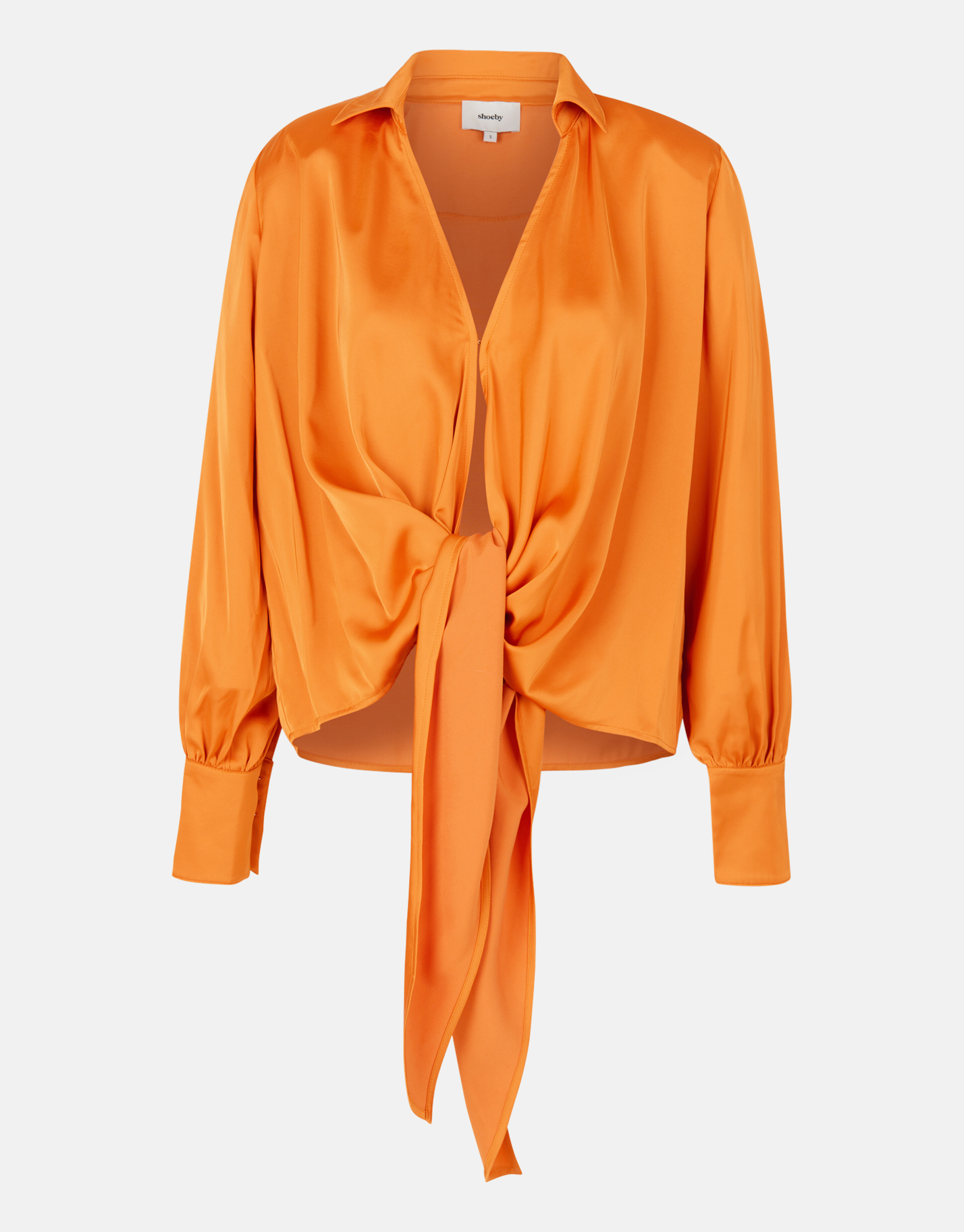 Satin-Bluse Orange By Mieke SHOEBY WOMEN
