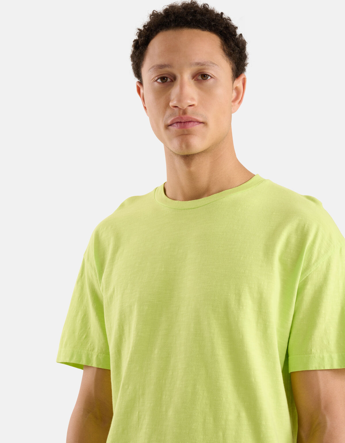 Jersey-T-Shirt Hellgrün SHOEBY MEN