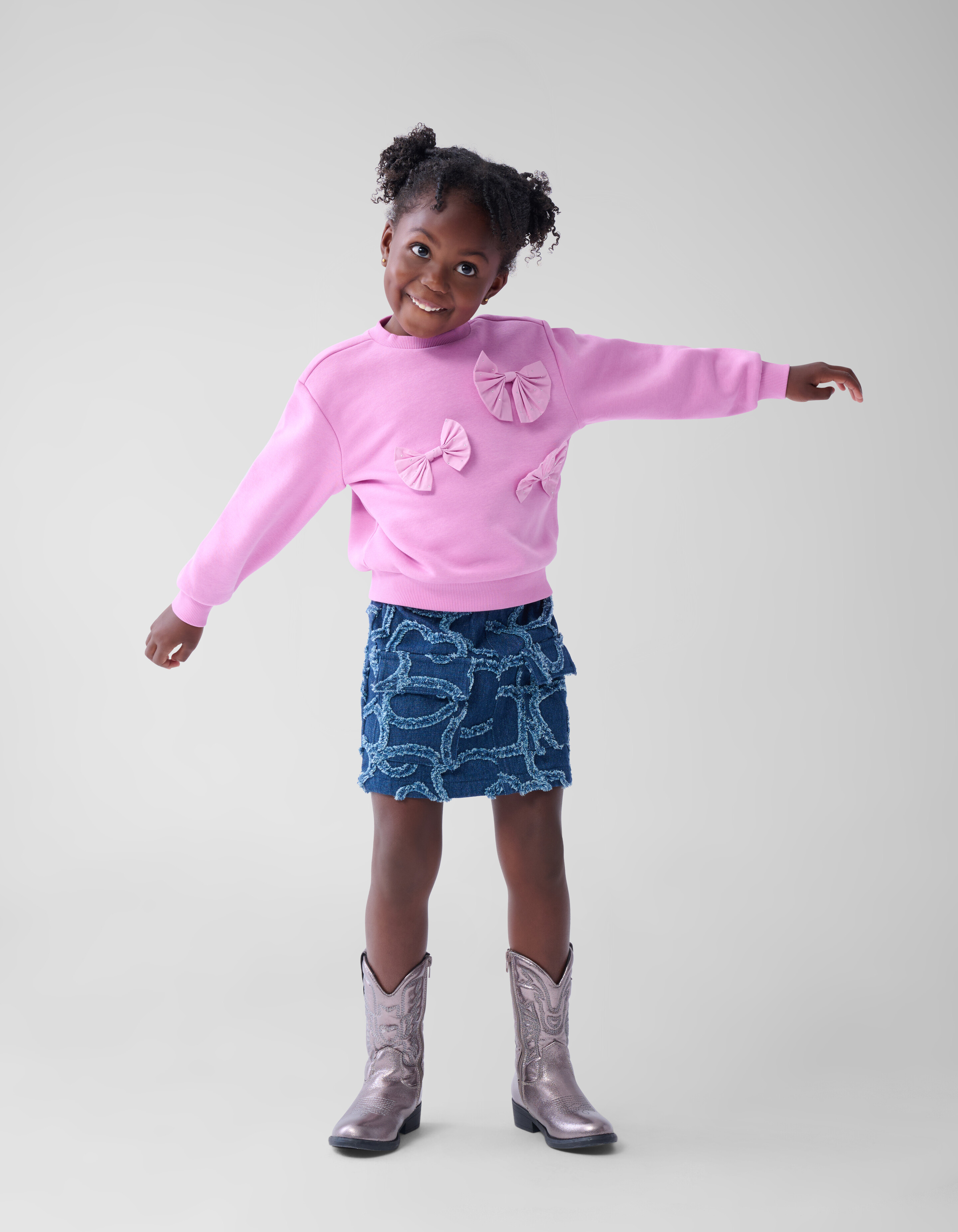Schleife Pullover Rosa SHOEBY GIRLS
