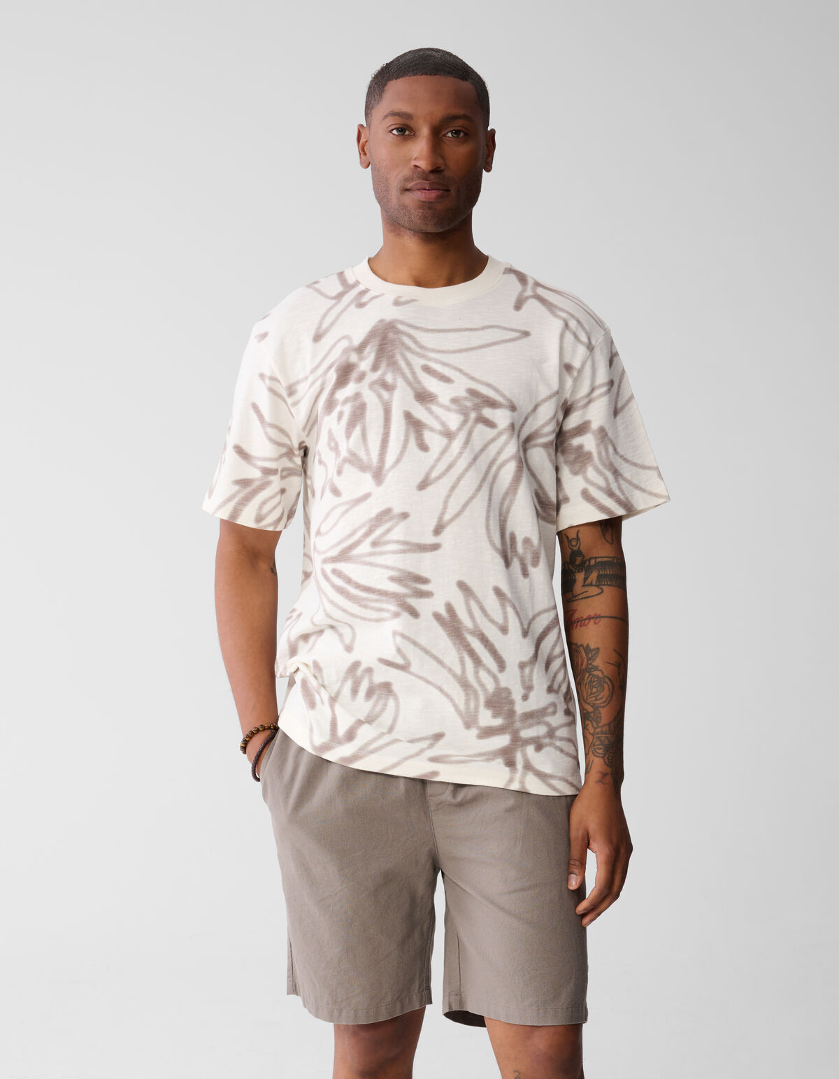 Bedrucktes T-shirt Off White SHOEBY MEN