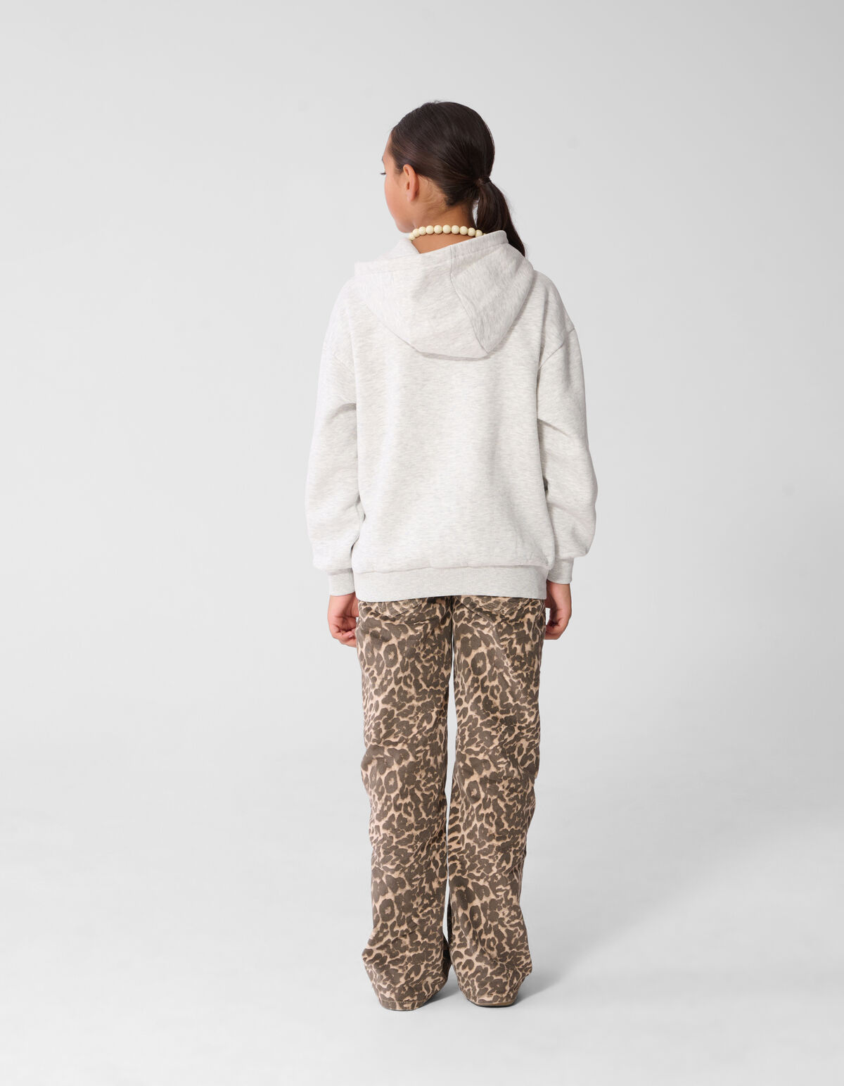 Magazine Hoodie Hellgrau SHOEBY GIRLS