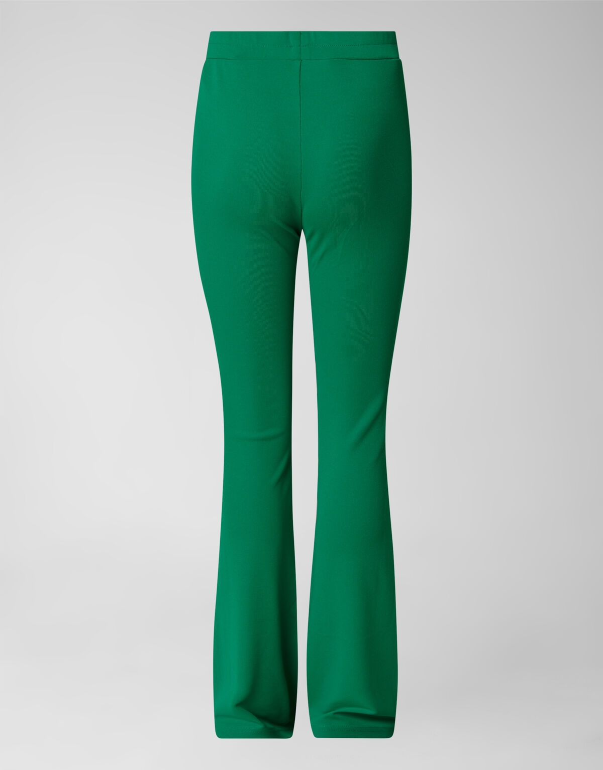 Ausgestellte Rippen-Leggings Grün SHOEBY GIRLS