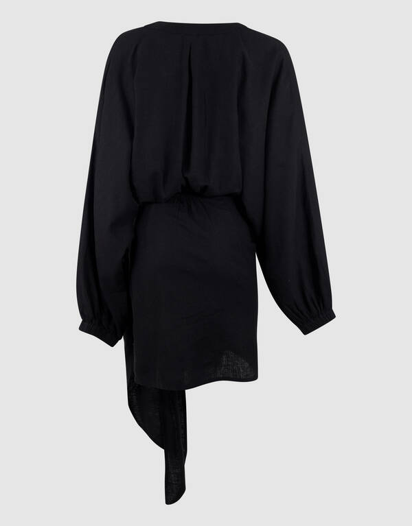 Wickel-Minikleid Schwarz von Lonneke SHOEBY WOMEN