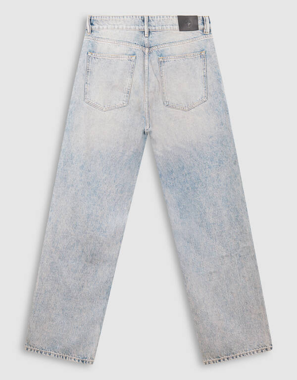 Baggy Fit Jeans Waschblau/Grau L32 SHOEBY MEN