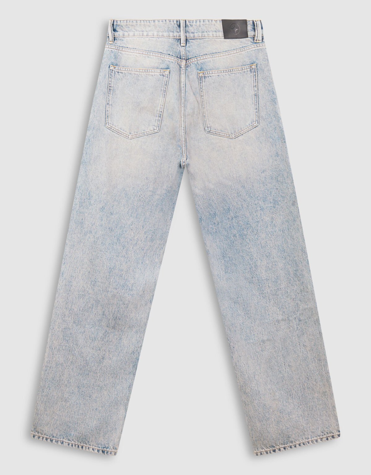 Baggy Fit Jeans Waschblau/Grau L32 SHOEBY MEN