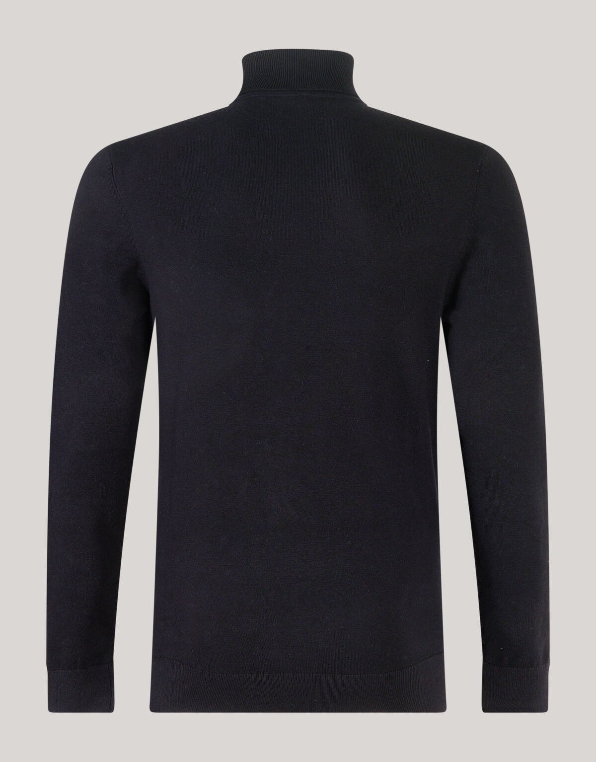 Basic Rollkragenpullover Schwarz SHOEBY MEN