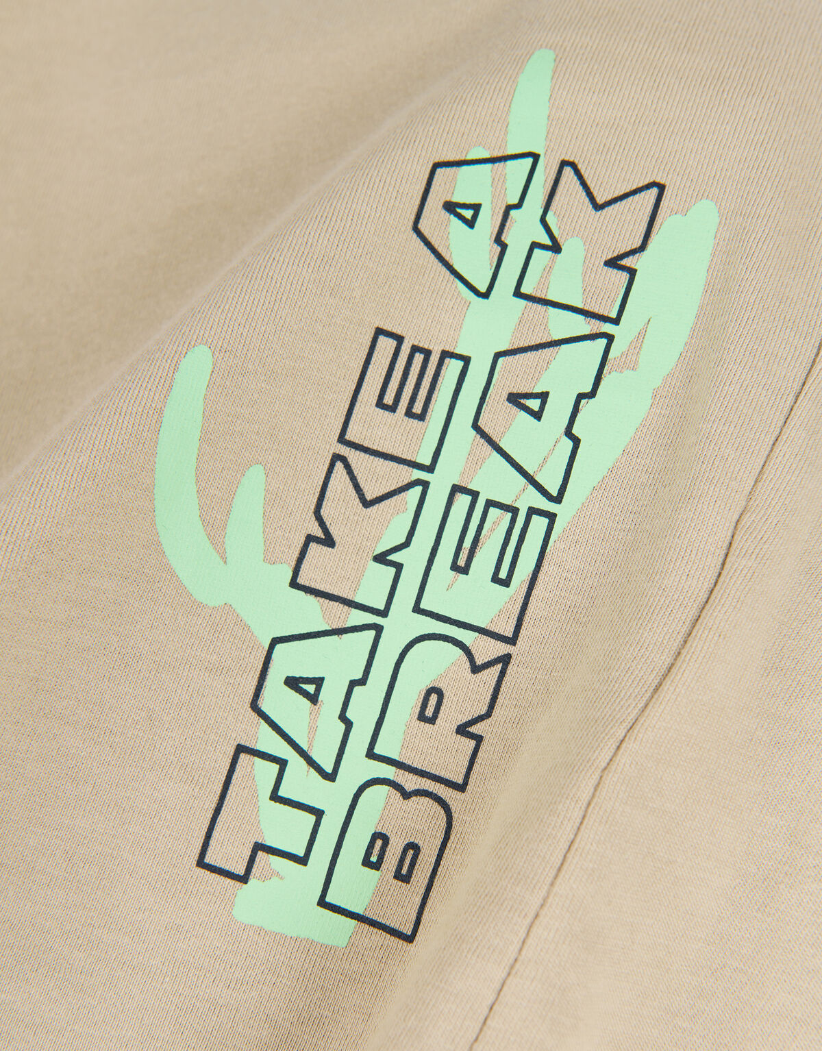 Kunstwerk T-shirt Beige SHOEBY BOYS