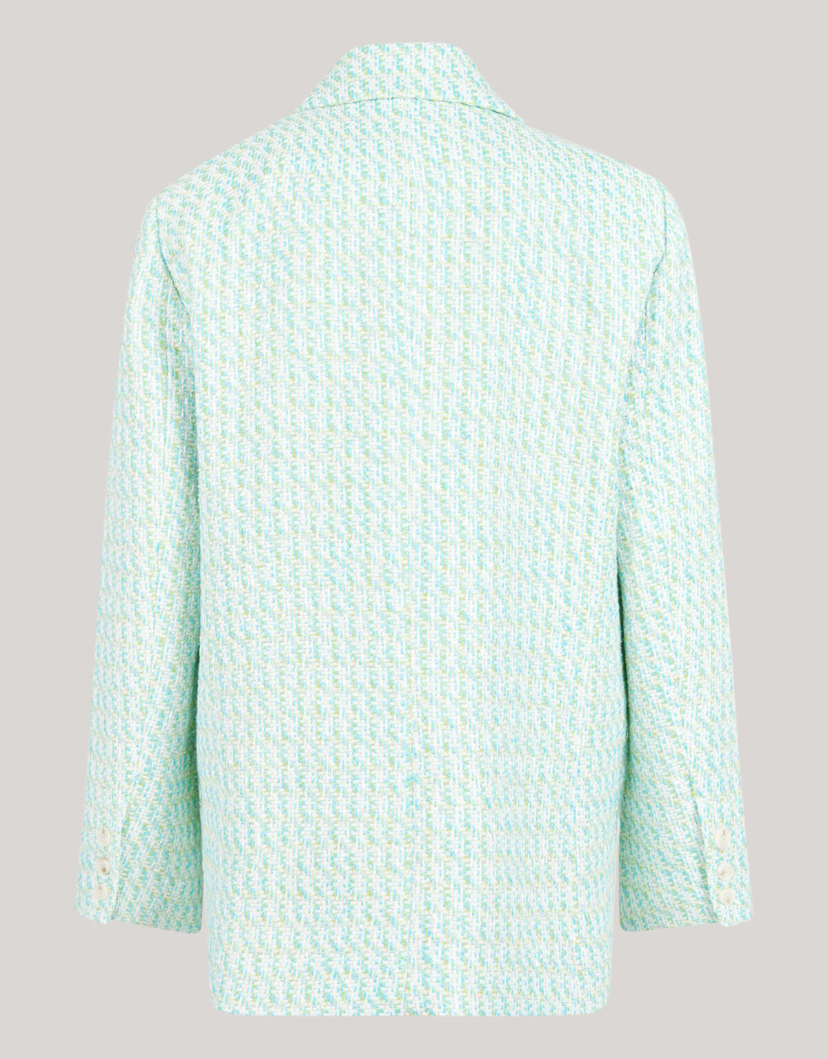 Übergroßer Tweed-Blazer Blau SHOEBY WOMEN