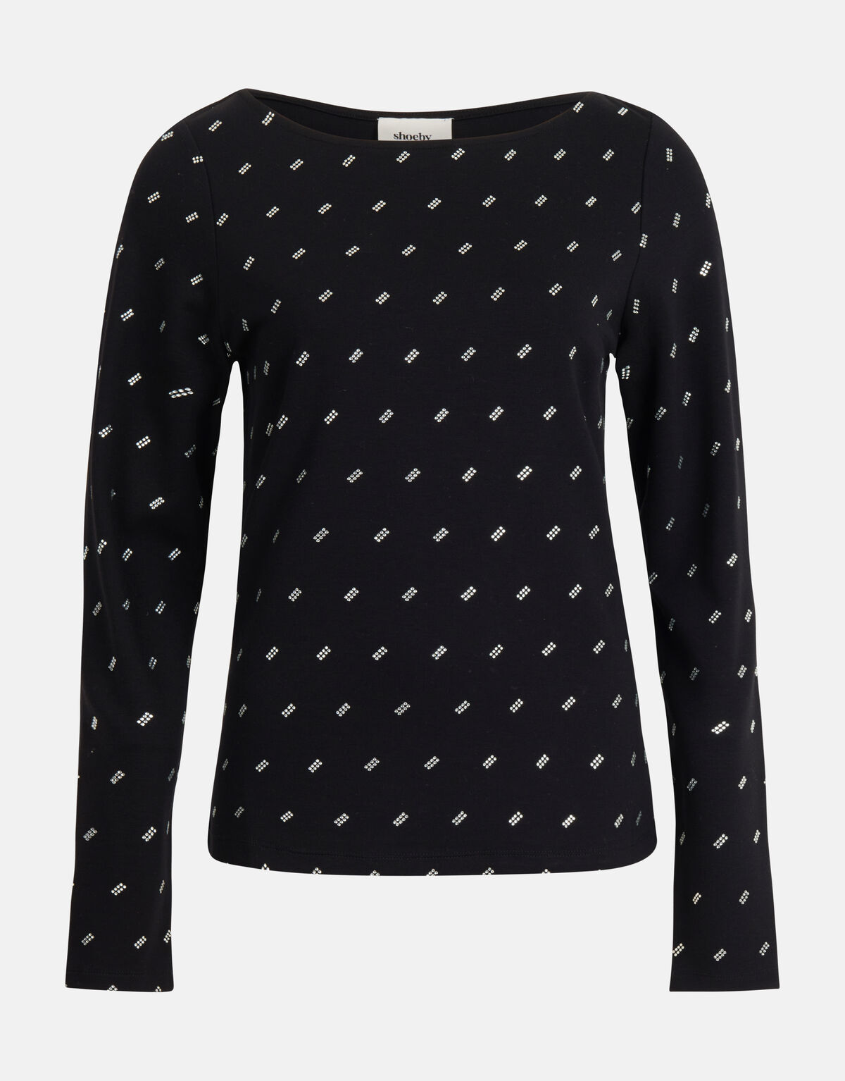 Strass-Top Schwarz SHOEBY WOMEN