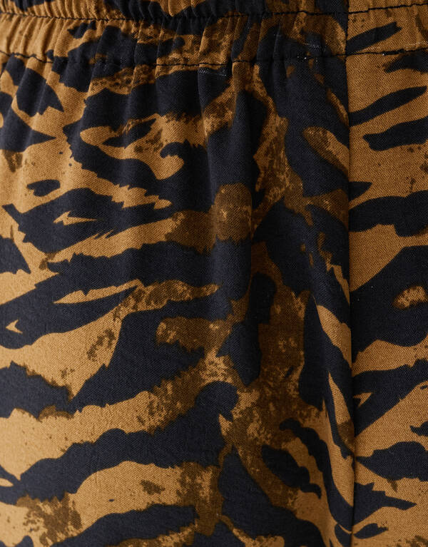 Twist Tiger Hose mit weitem Bein Braun SHOEBY GIRLS