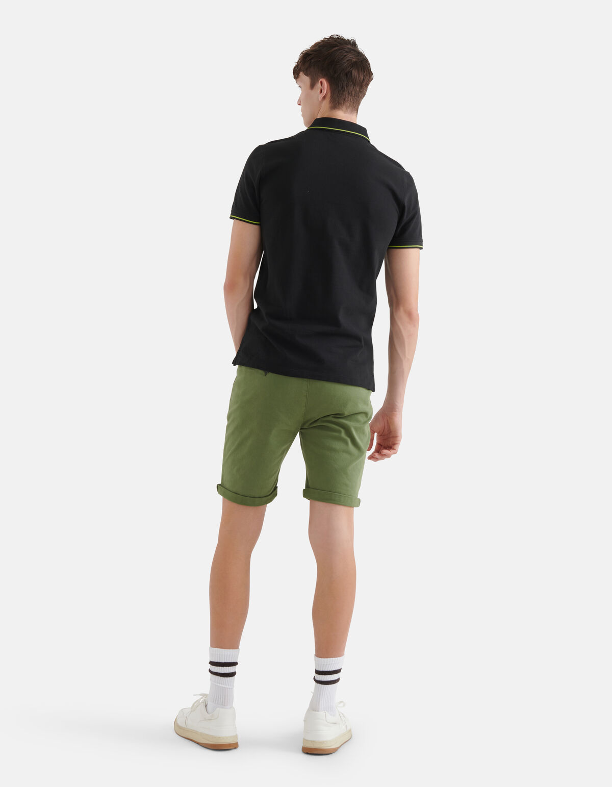 Twill Short Dunkelgrün SHOEBY MEN