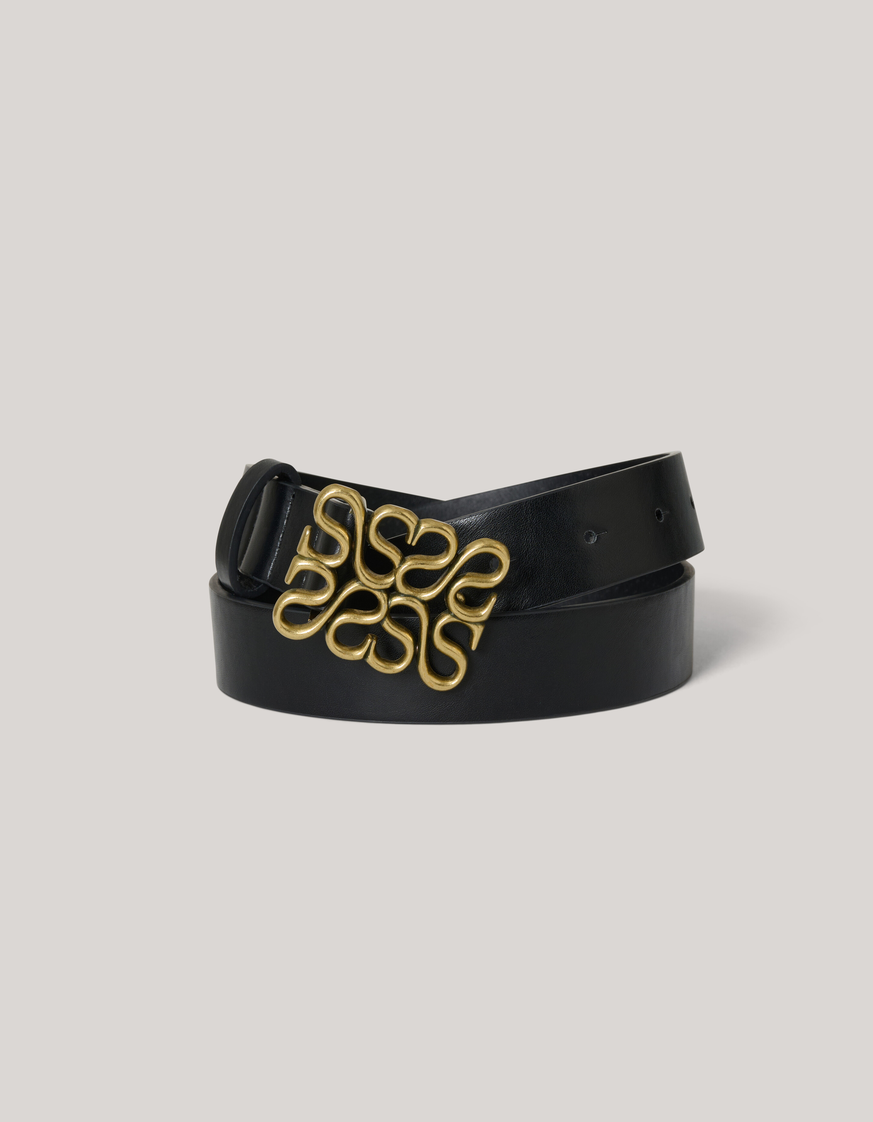 Logo-Gürtel Schwarz SHOEBY ACCESSOIRES