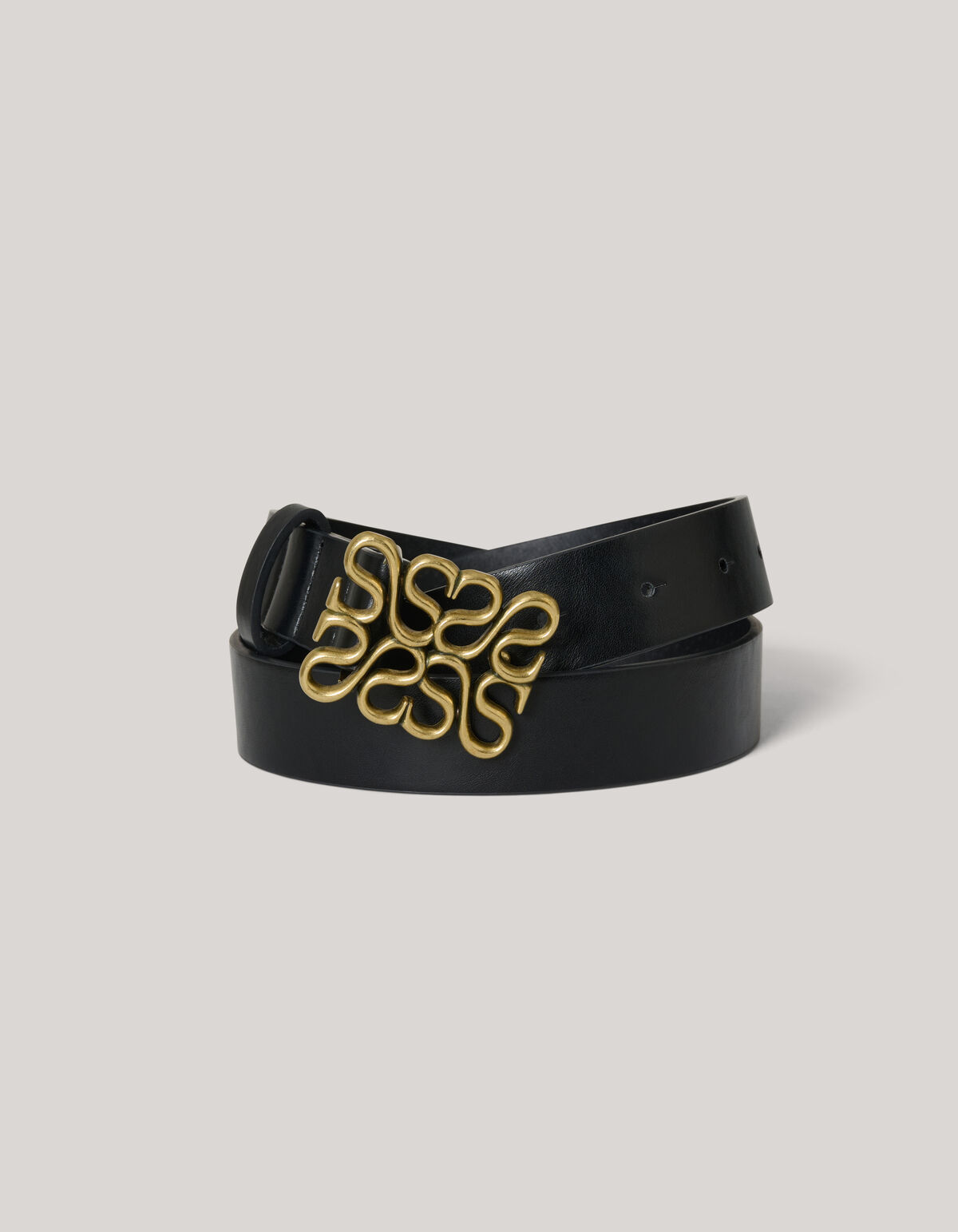 Logo-Gürtel Schwarz SHOEBY ACCESSOIRES
