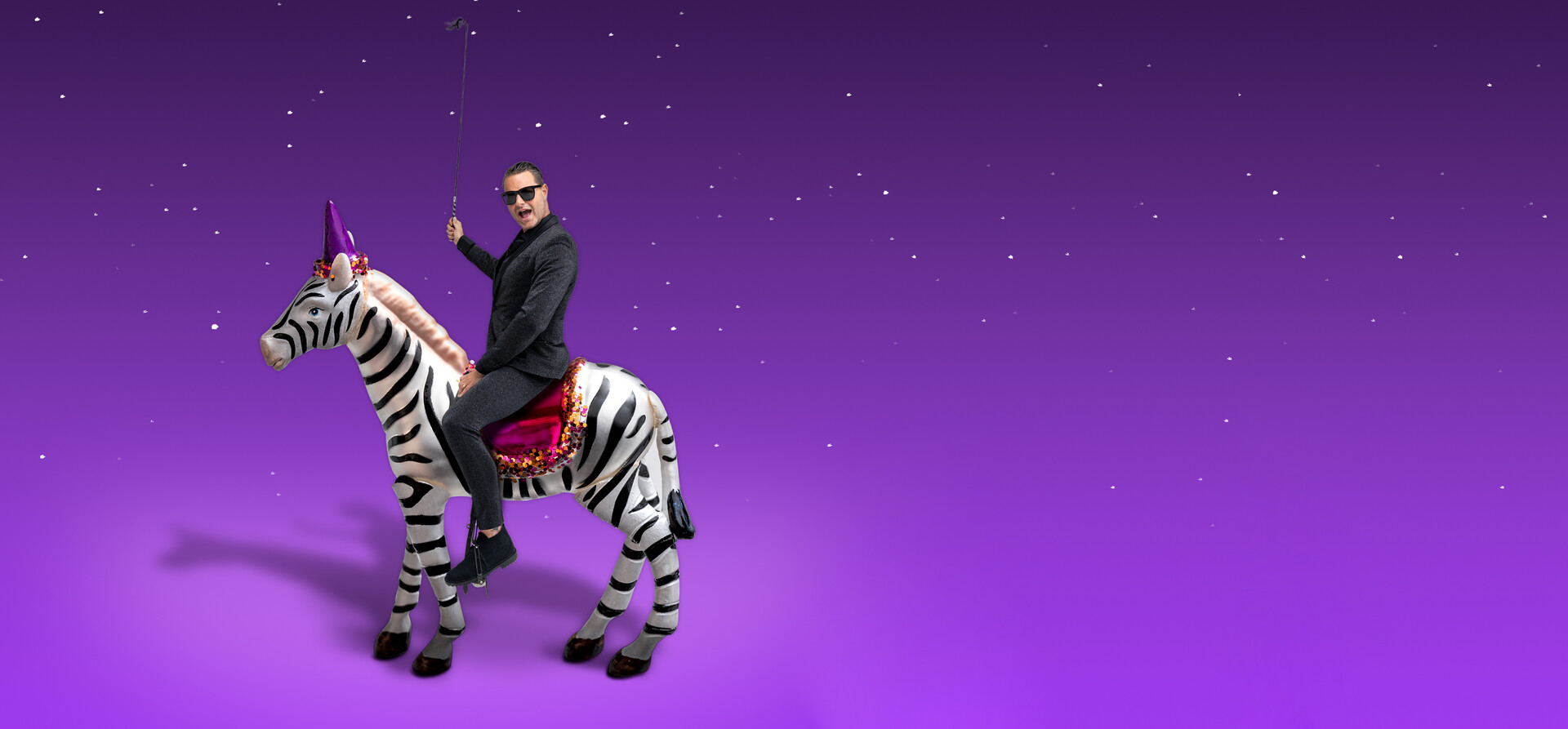 Zebra-Weihnachtskugel von Fred SHOEBY ACCESSOIRES