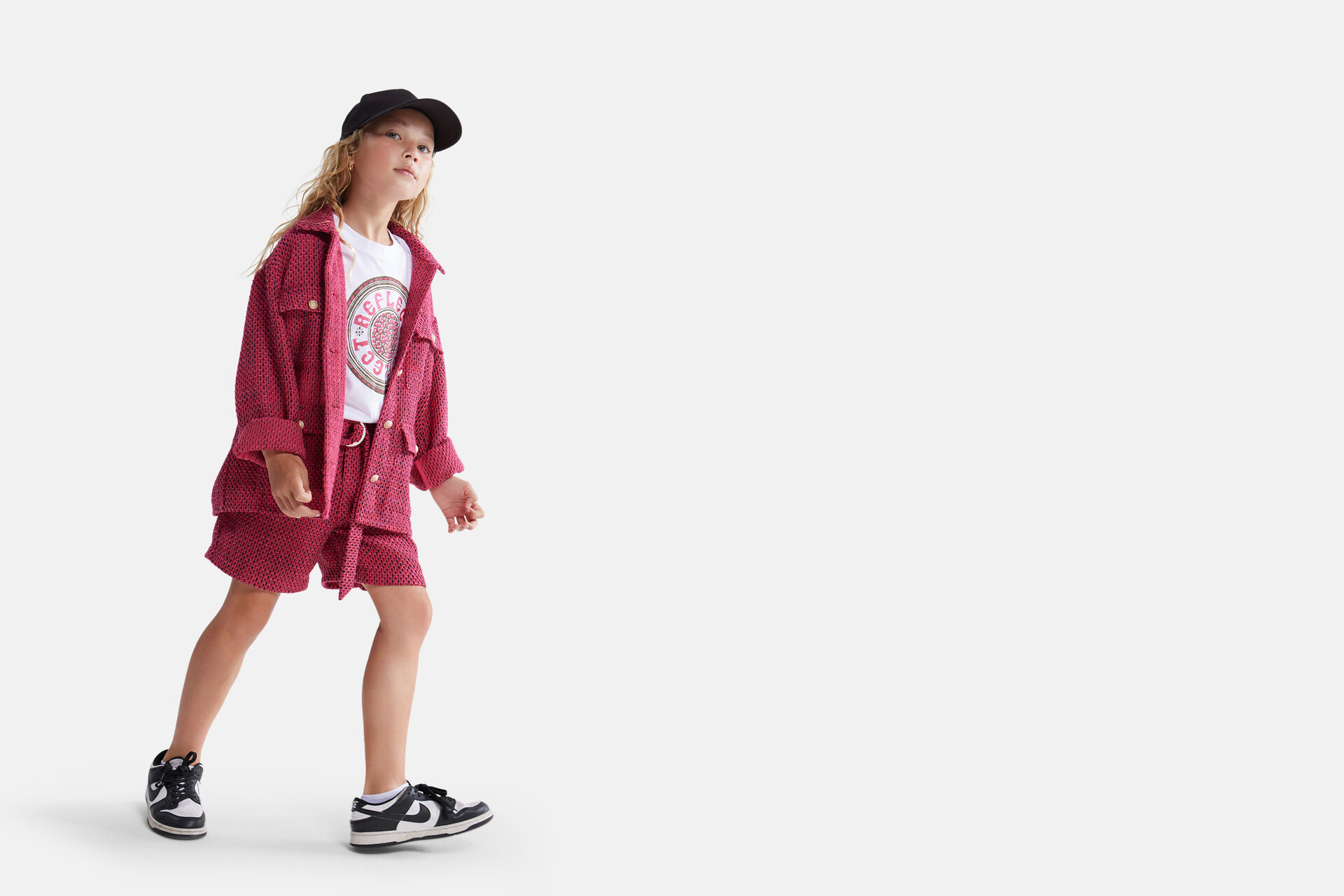 Tweedjacke Rosa SHOEBY GIRLS