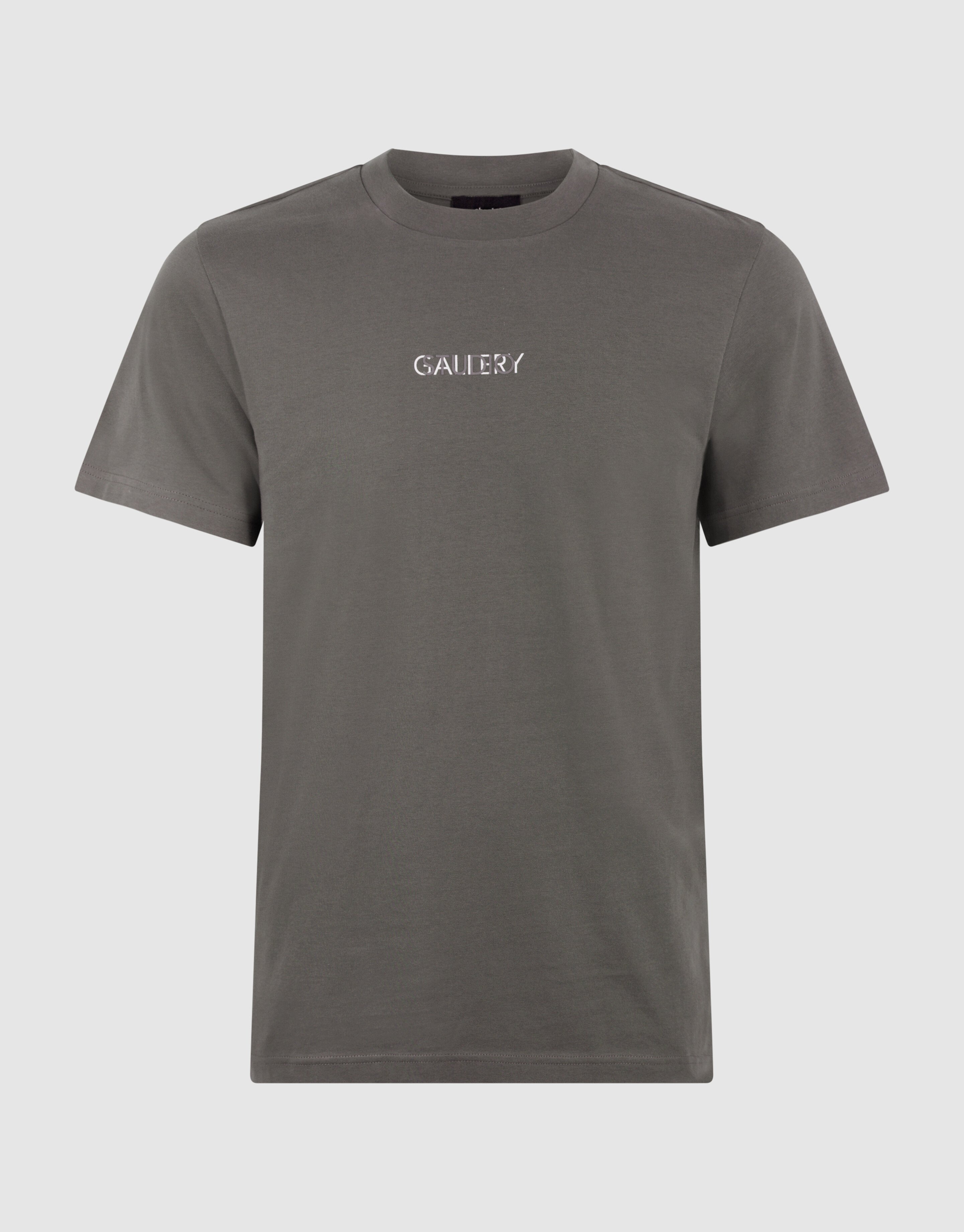 Mixed Text Artwork T-shirt Dunkelgrün SHOEBY MEN