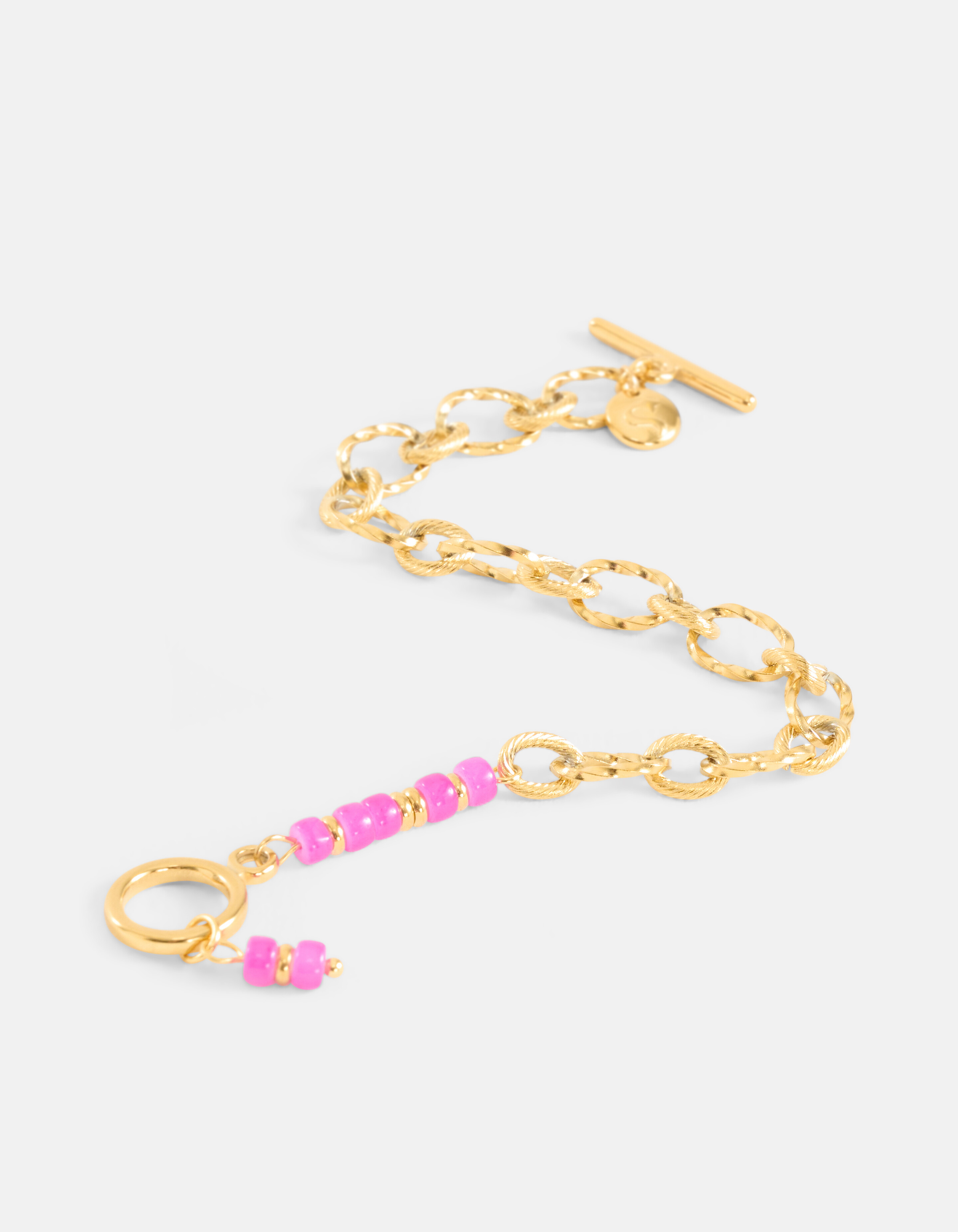 Perlenketten-Armband Gold SHOEBY ACCESSOIRES