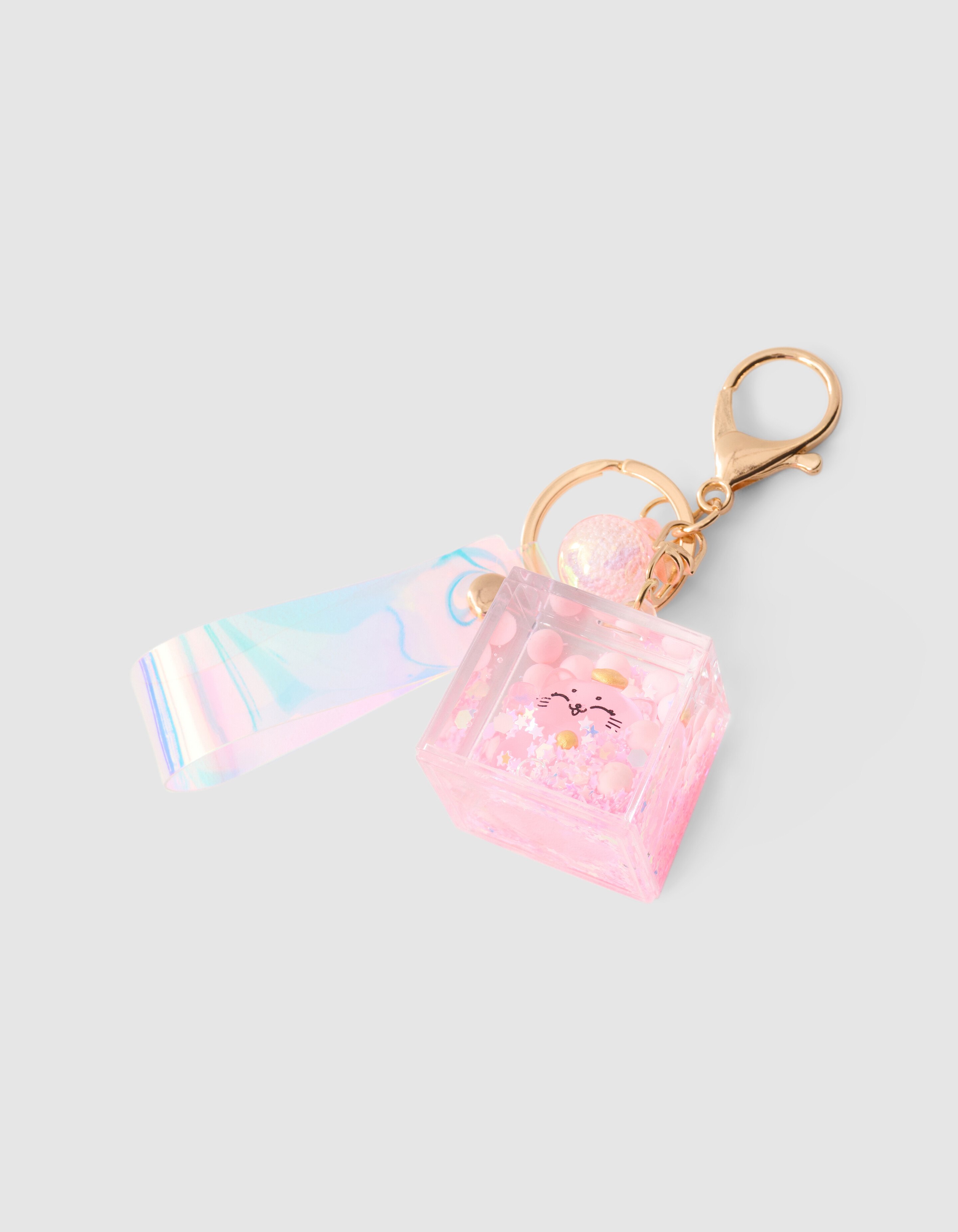 Katzenbox-Schlüsselanhänger, hellrosa SHOEBY ACCESSOIRES